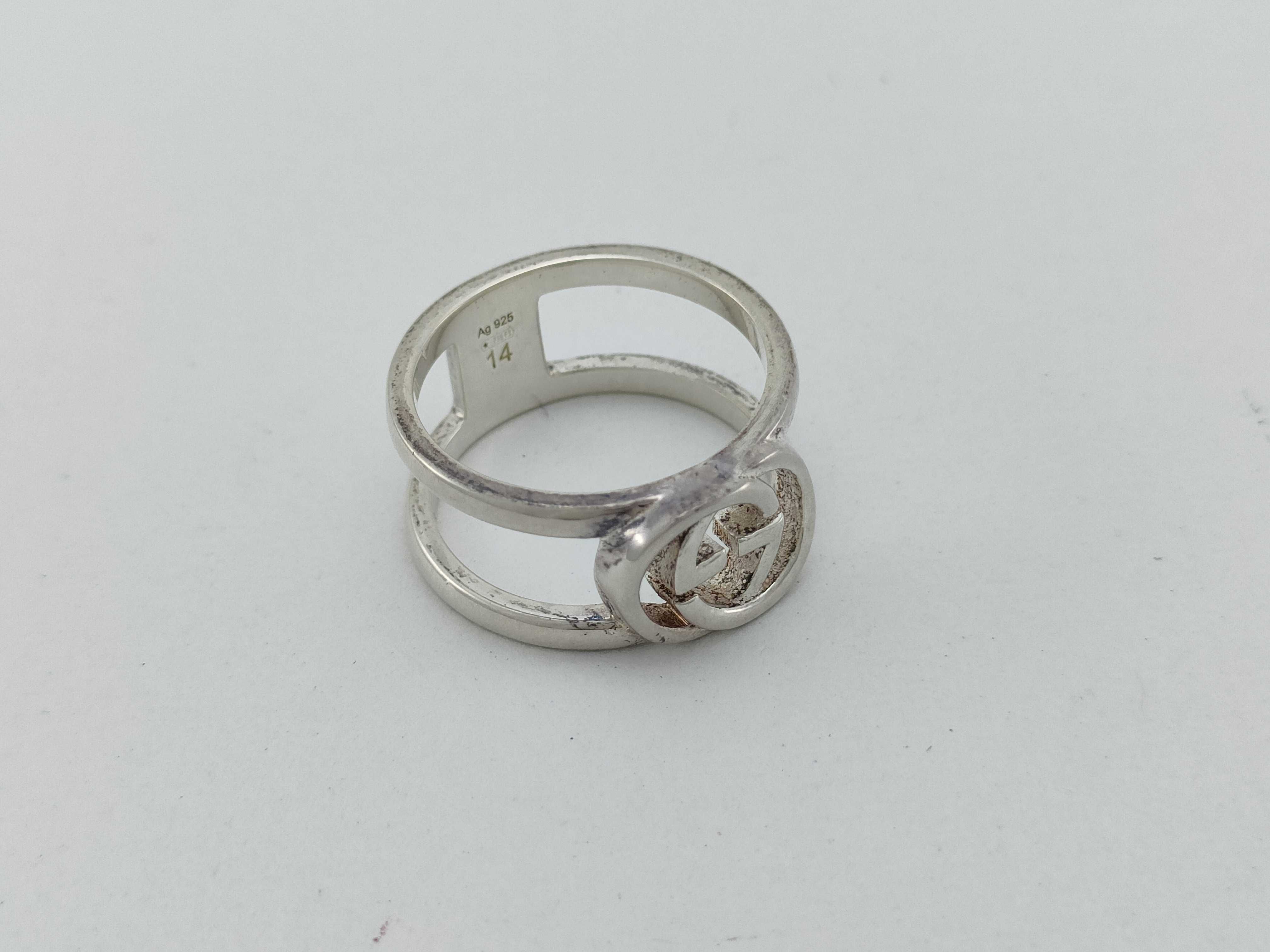 Interlocking Ring, Size 54, AG925, 4.6g — view 7
