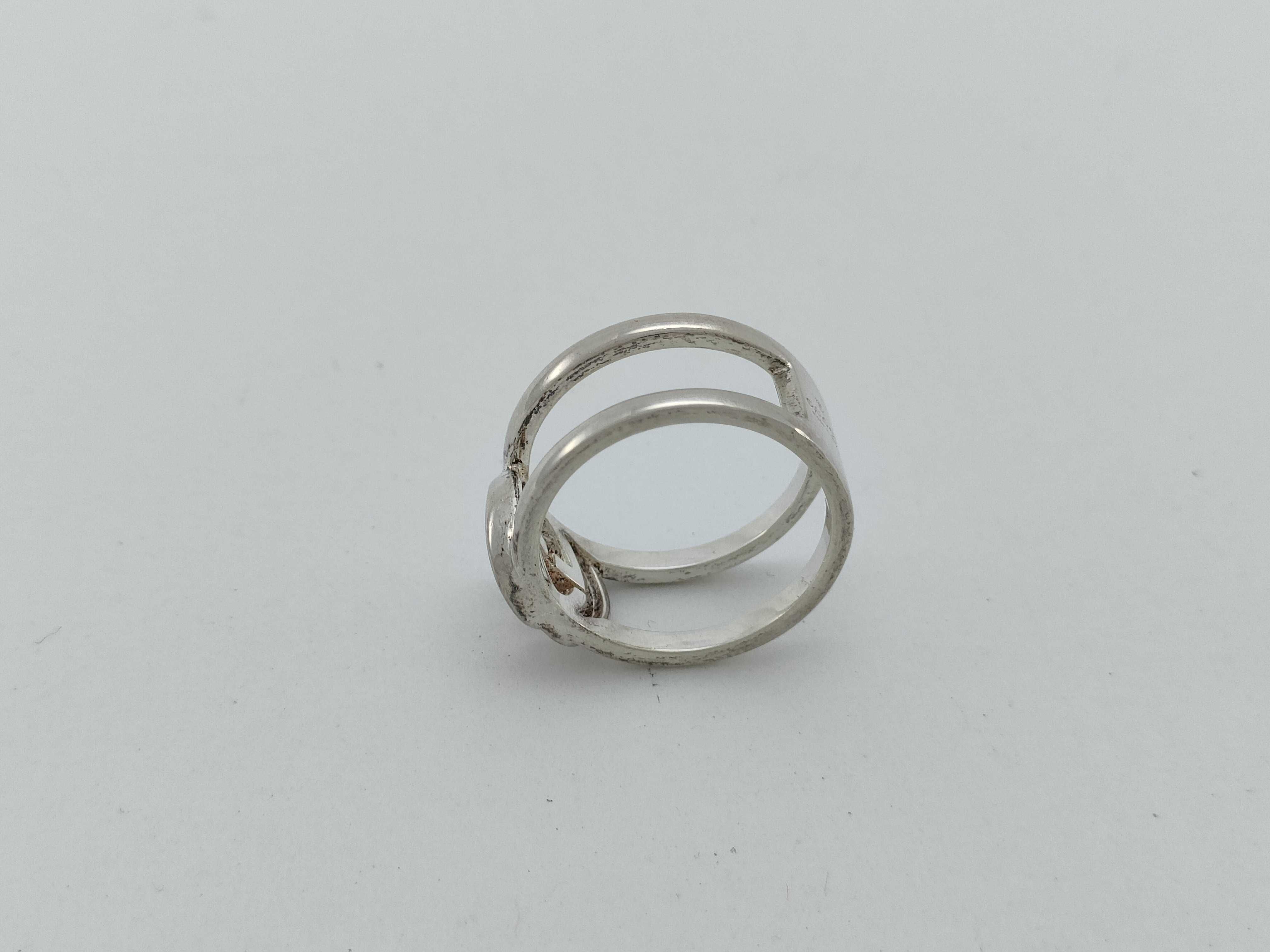 Interlocking Ring, Size 54, AG925, 4.6g — view 10