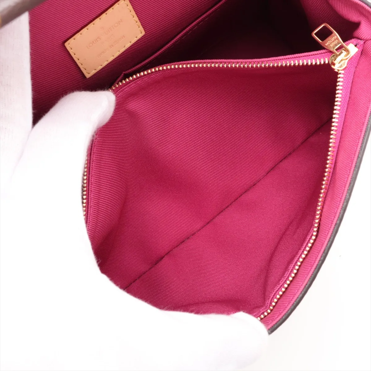 Monogram Cluny BB M42738 Brown x Pink (RFID detected) — view 8