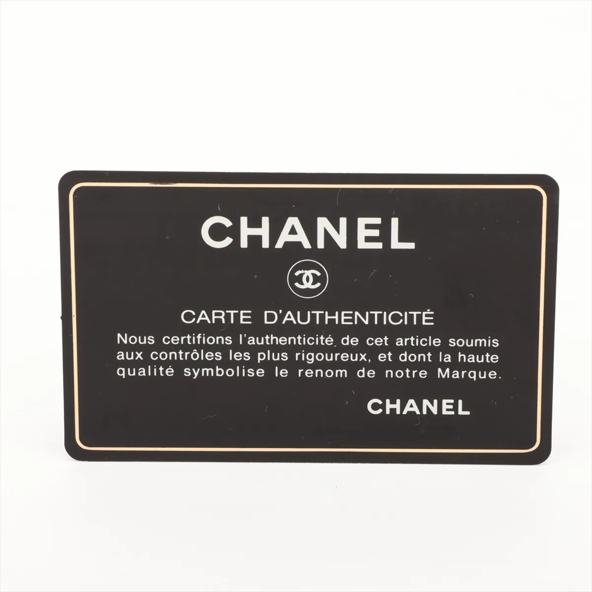 [Individually packaged] Chanel Matelassé 25 Lambskin Double Flap Double Chain Bag, Black with Gold Hardware, 12614546, Series 12, A01112 — view 9
