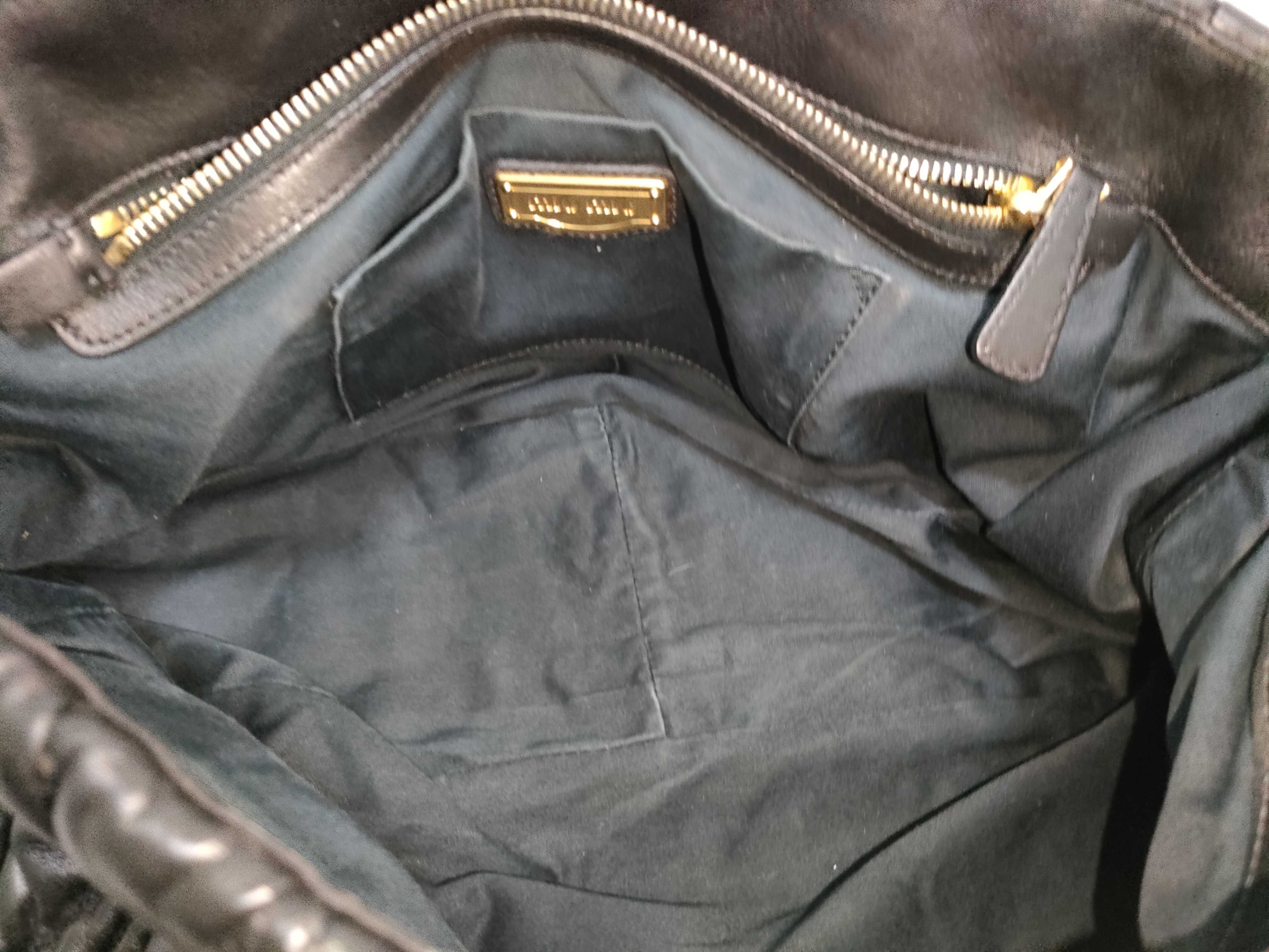 Matelassé Leather Handbag Shoulder Bag Black Serial Handbag — view 11