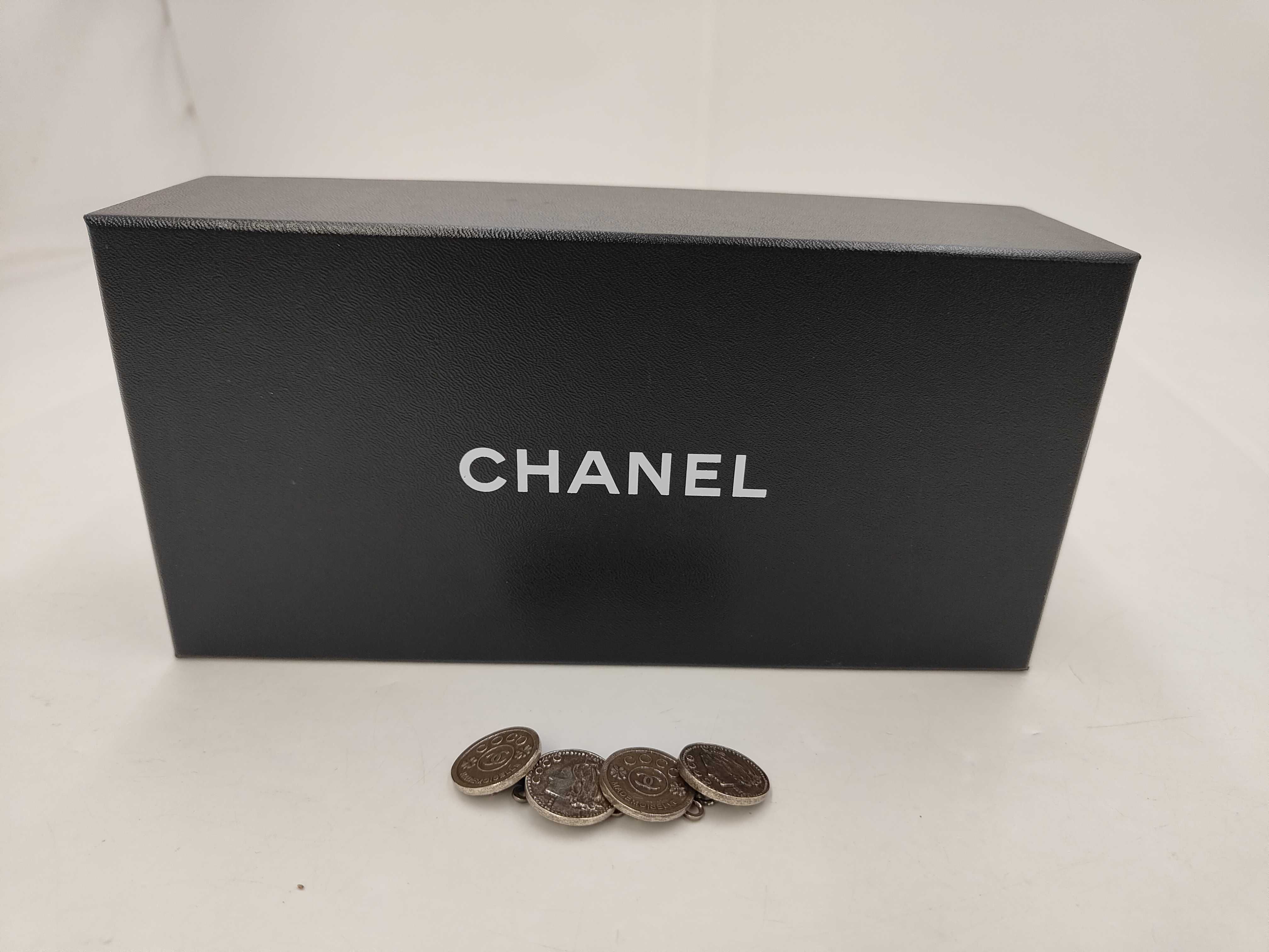 Coco Mark Chanel Coco Chain Belt Silver Belt — view 8