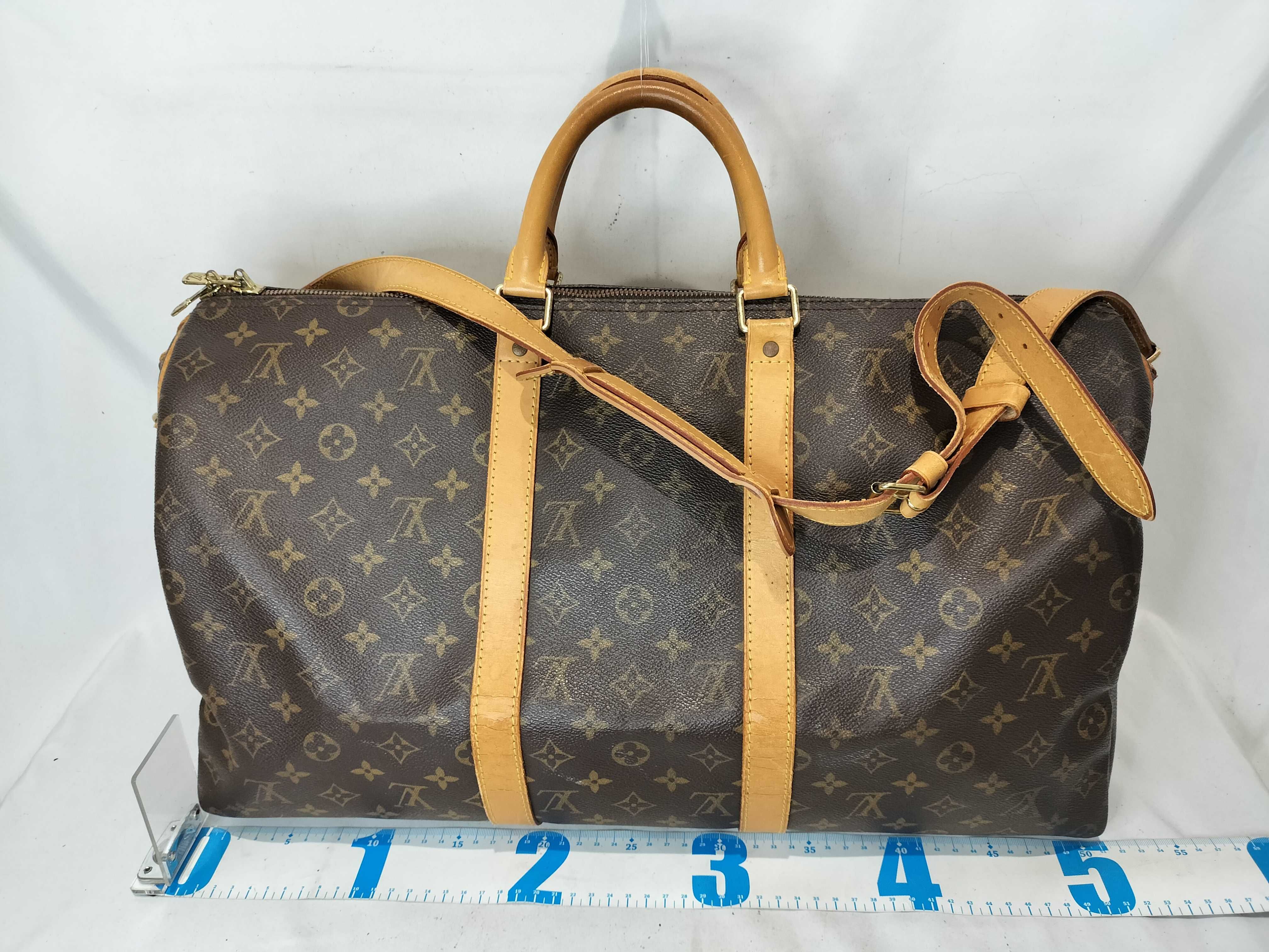 Monogram Keepall 50 Bandoulière Boston Bag — view 2