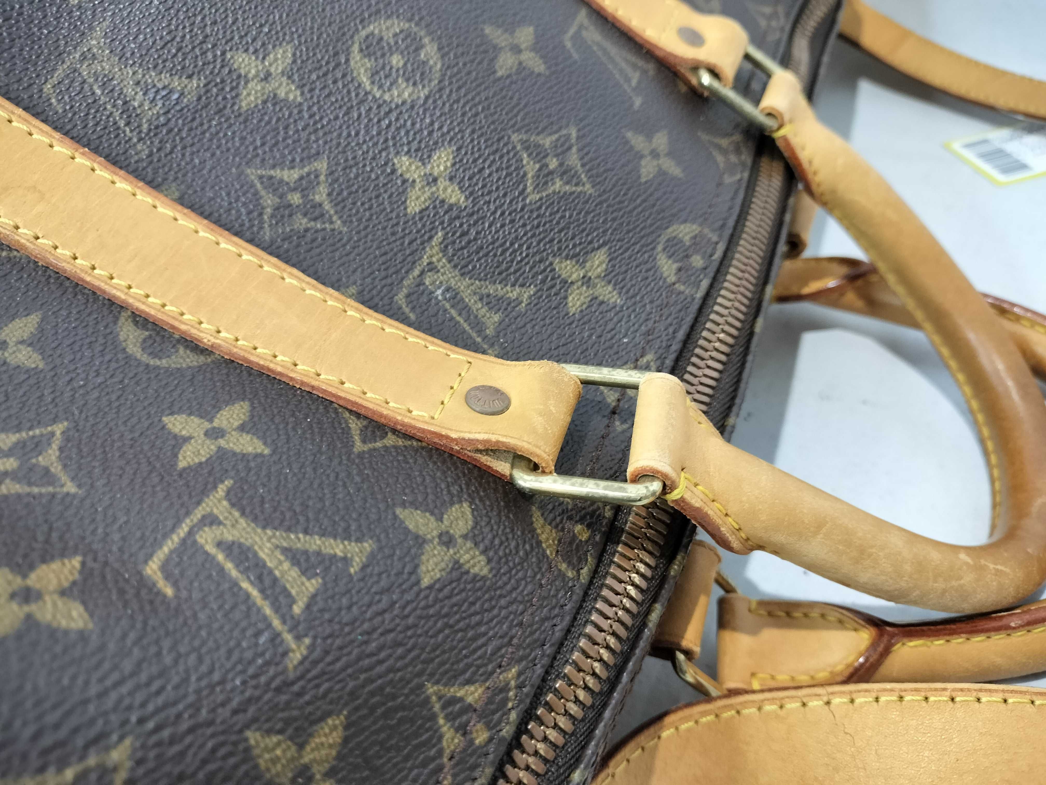 Monogram Keepall 50 Bandoulière Boston Bag — view 5