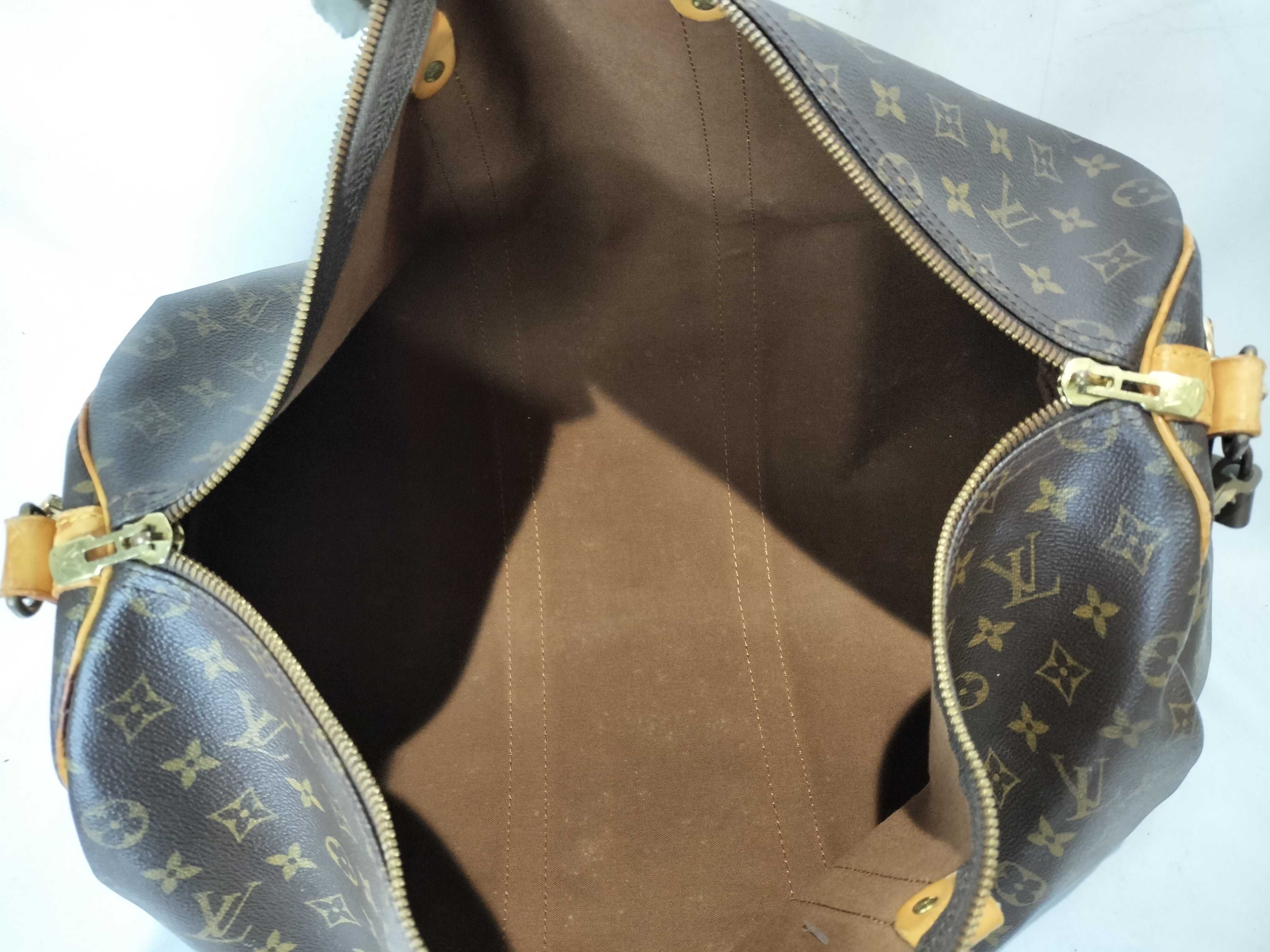 Monogram Keepall 50 Bandoulière Boston Bag — view 9