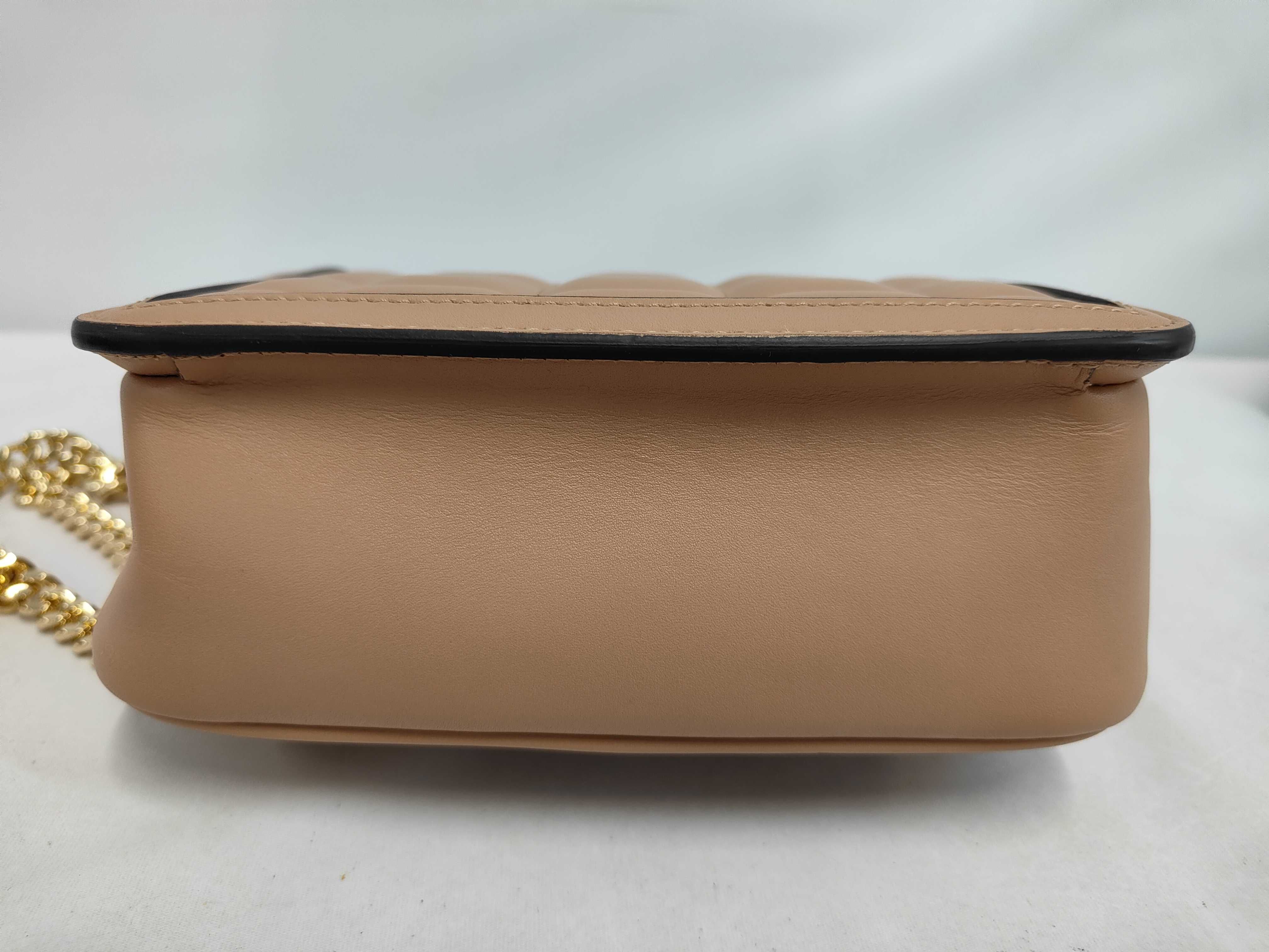 Decorated Leather Chain Shoulder Bag — view 4