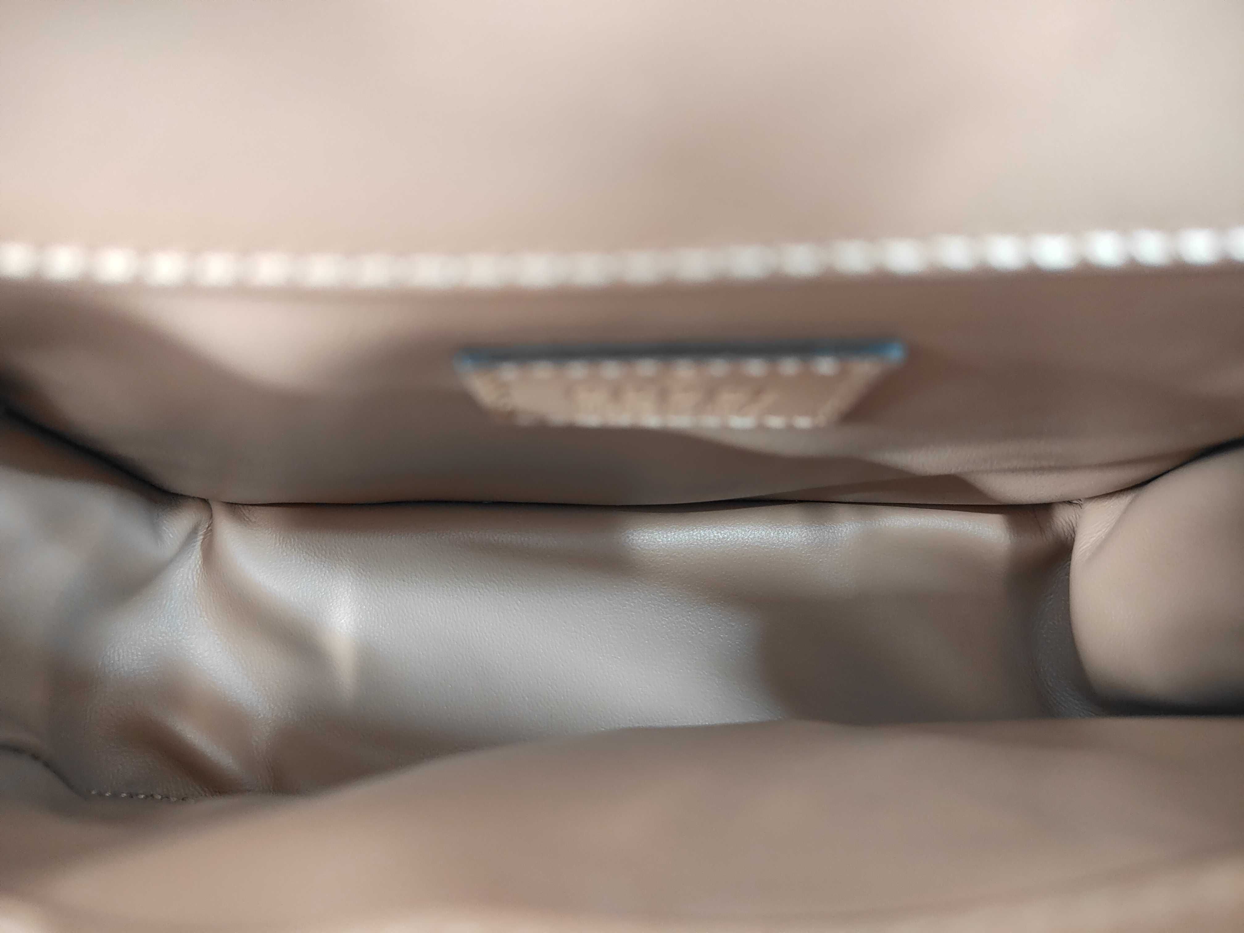 Decorated Leather Chain Shoulder Bag — view 8