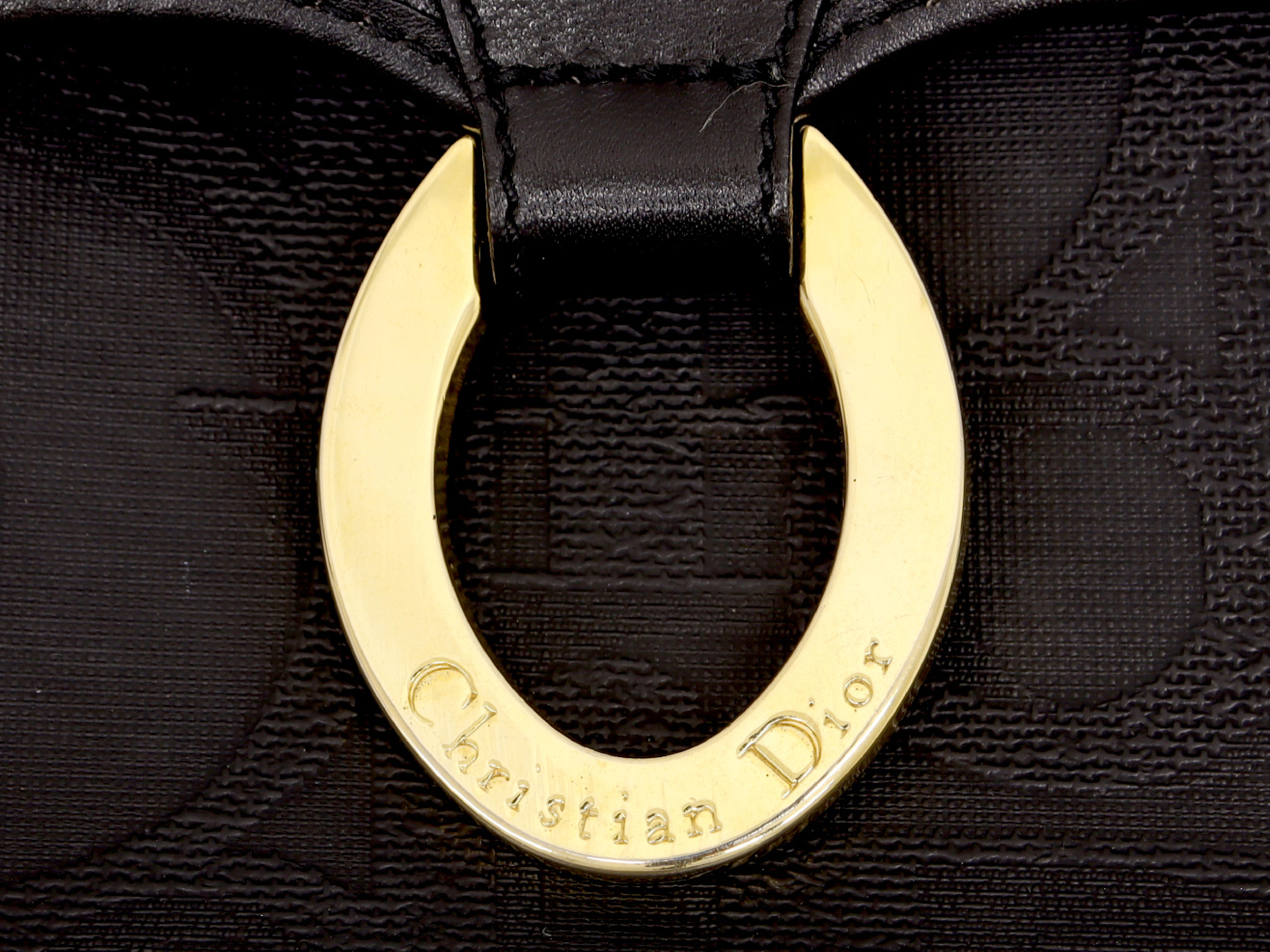 Trotter Leather x Coated Leather Black Handbag — view 7