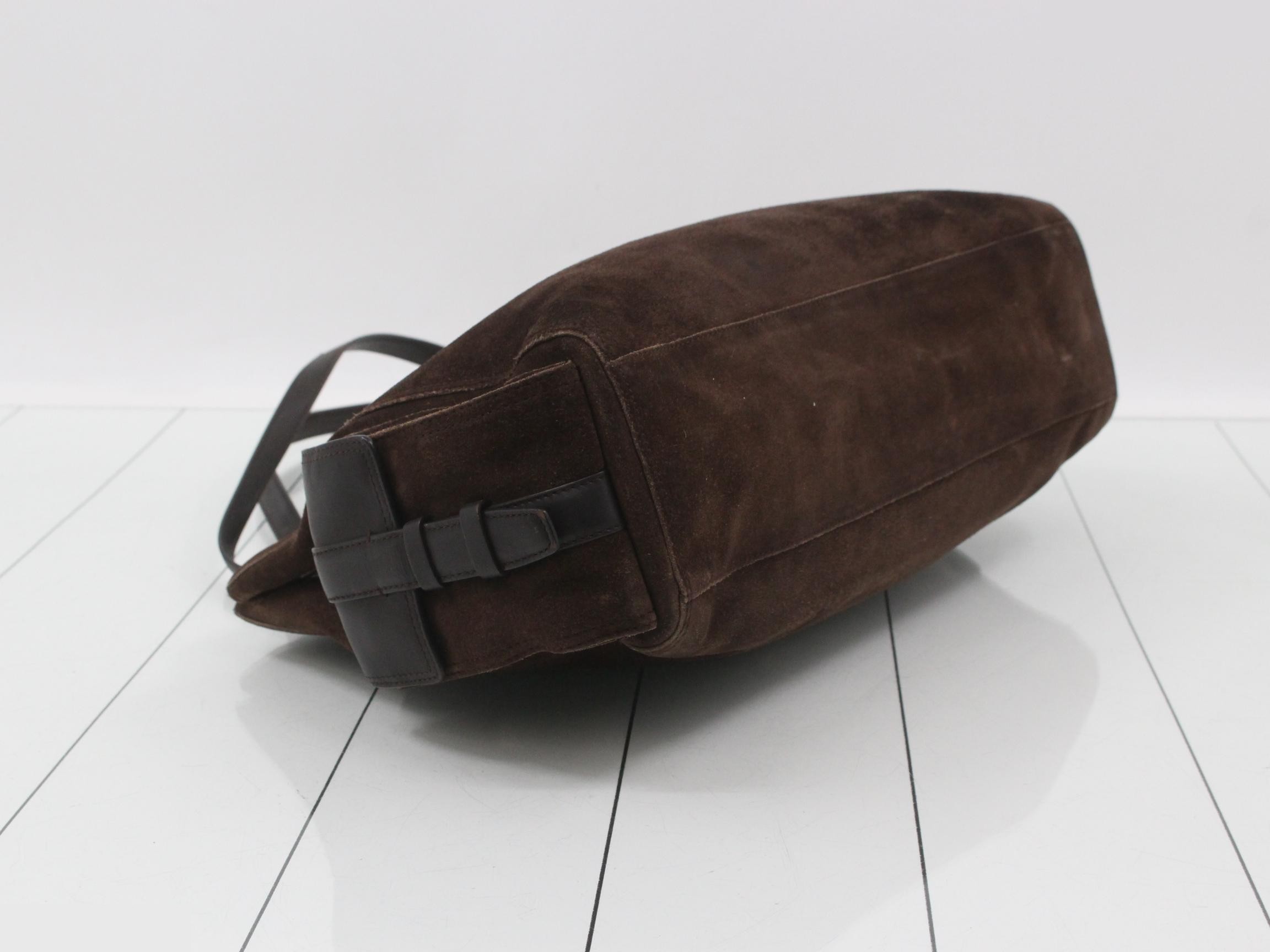 Suede tote bag — view 5