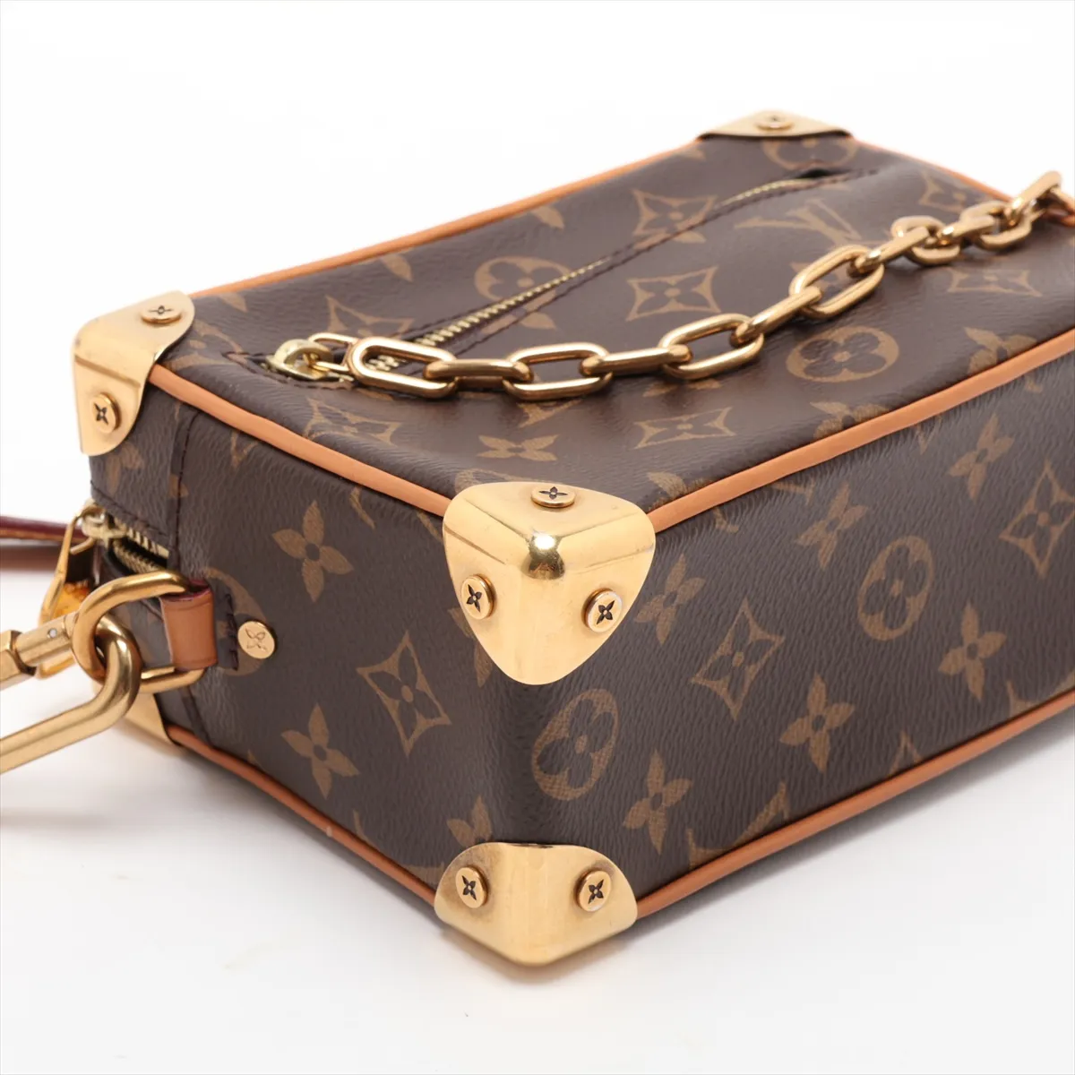 Monogram Mini Soft Trunk M68906 FL4199 Brown (RFID detected) — view 4