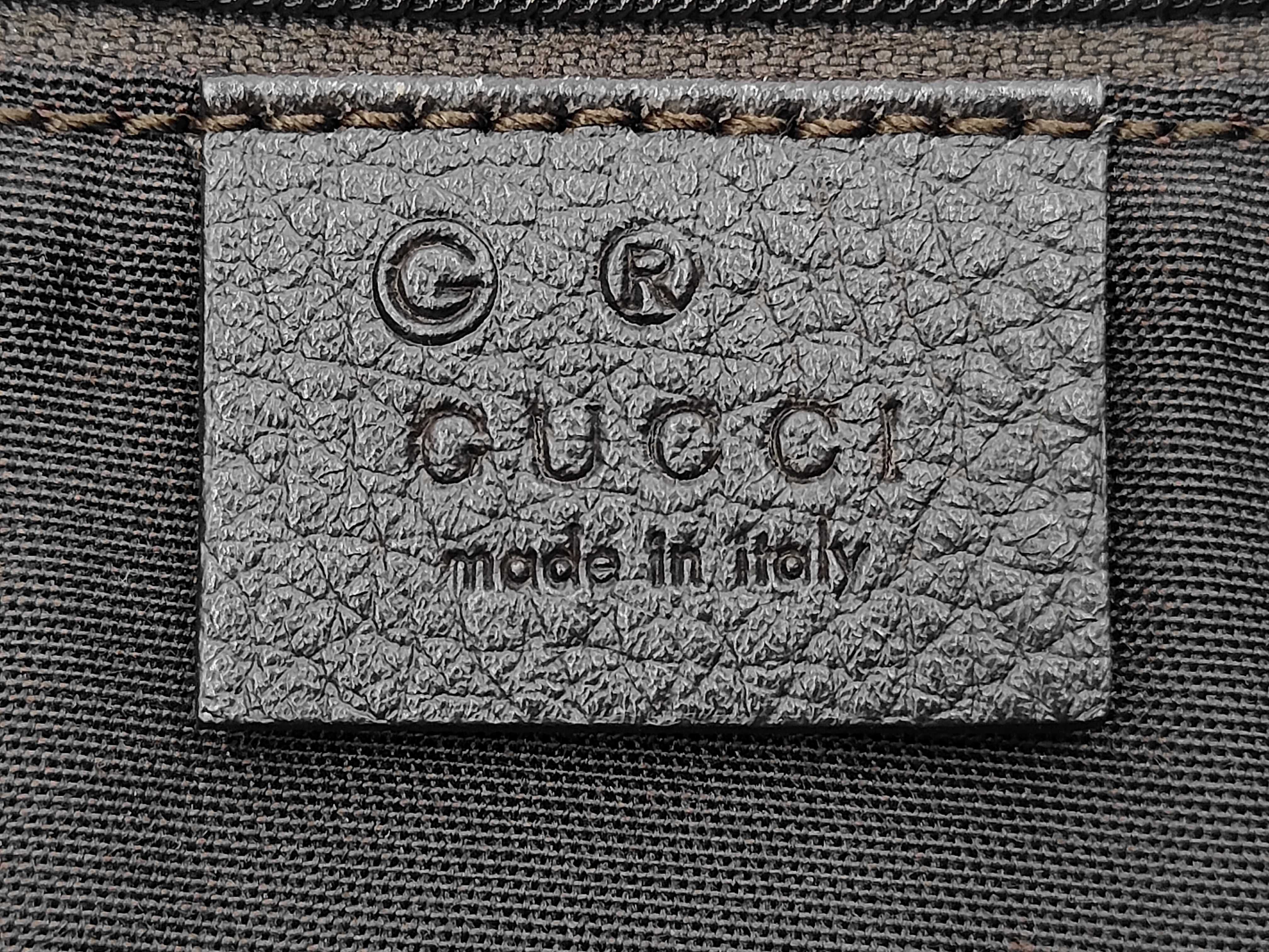 GG Crystal Leather Sherry Line Tote Bag 293592 Tote Bag — view 9