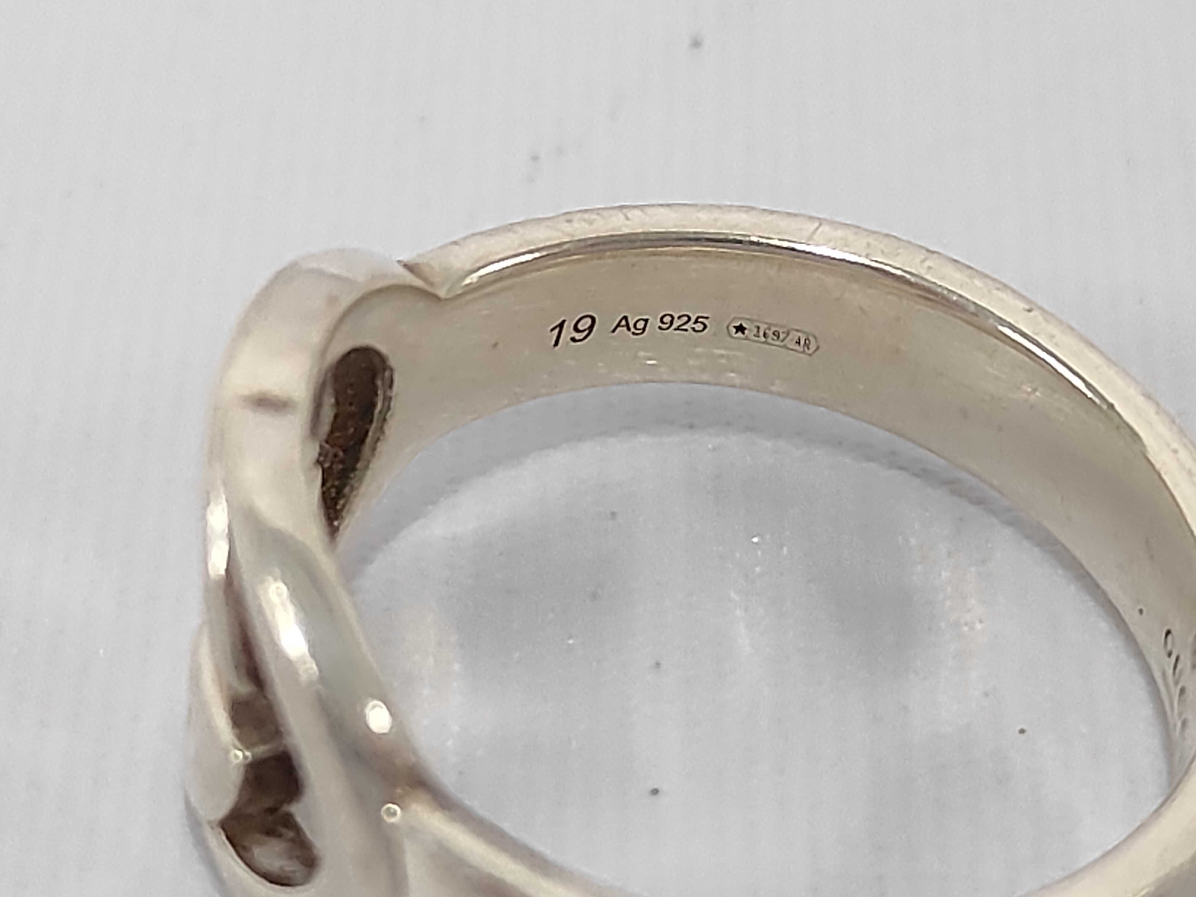 Interlocking G Sterling Silver 925 Ring — view 5