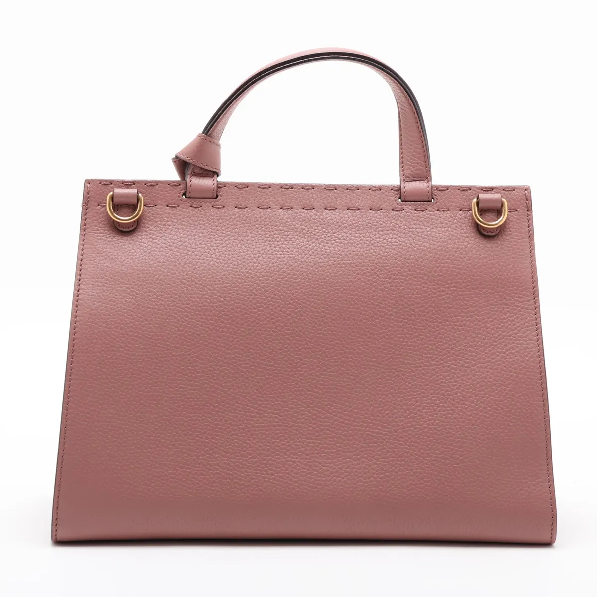 GG Marmont Leather 2-Way Handbag, Pink, 421890 — view 2