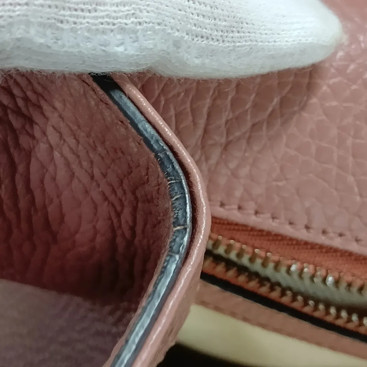 GG Marmont Leather 2-Way Handbag, Pink, 421890 — view 14
