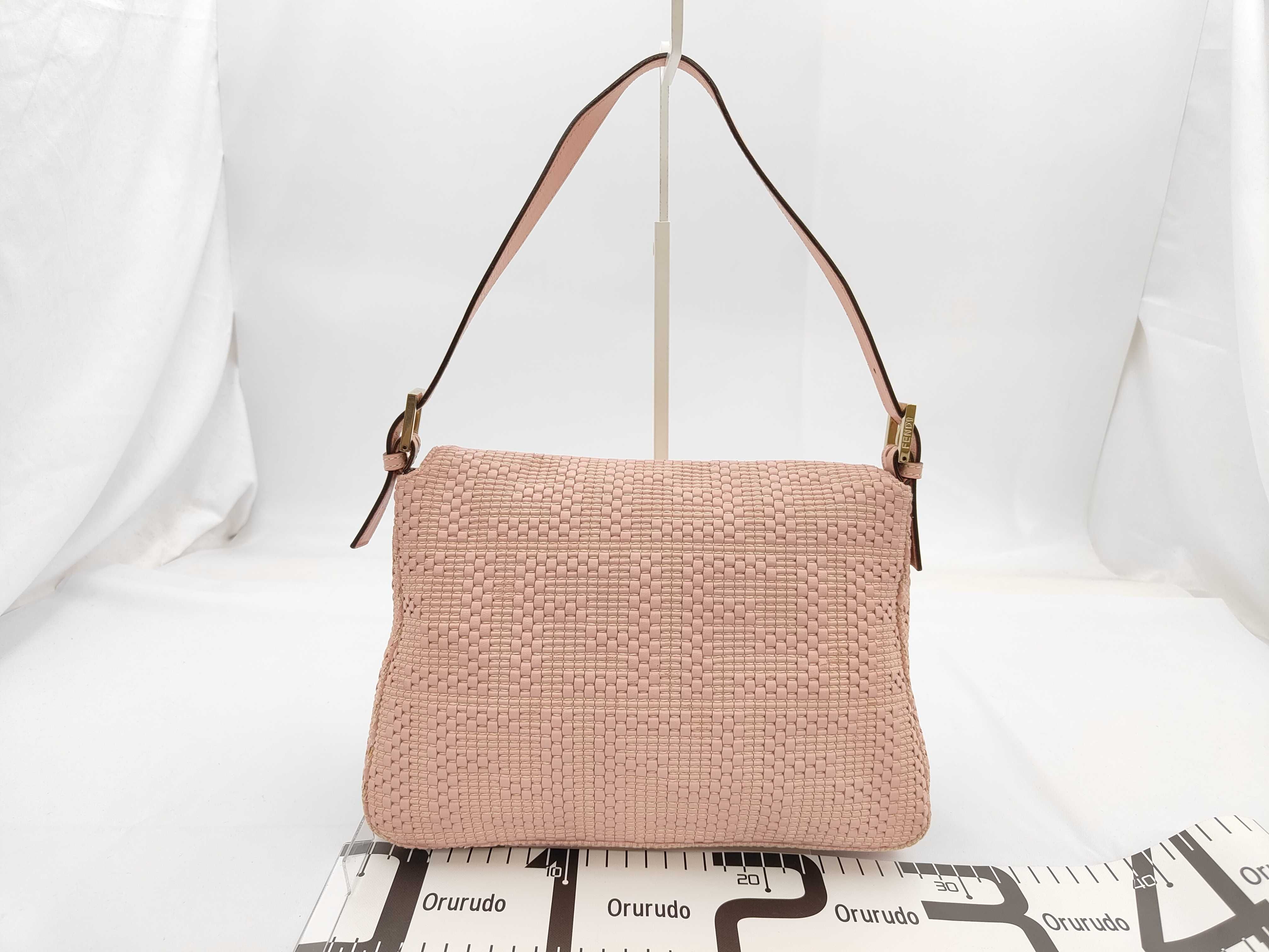 Mamma Baguette Vertical Pink Handbag 8BR001 — view 2