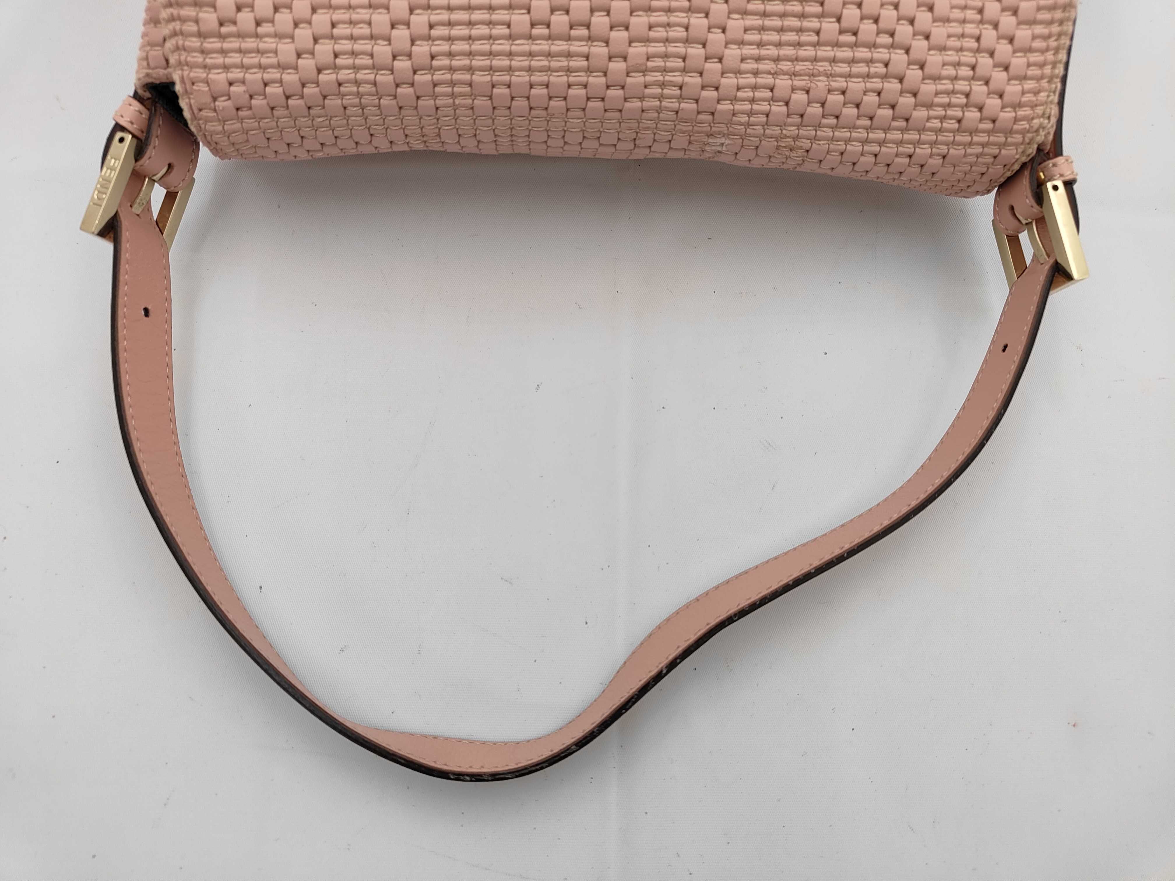 Mamma Baguette Vertical Pink Handbag 8BR001 — view 3
