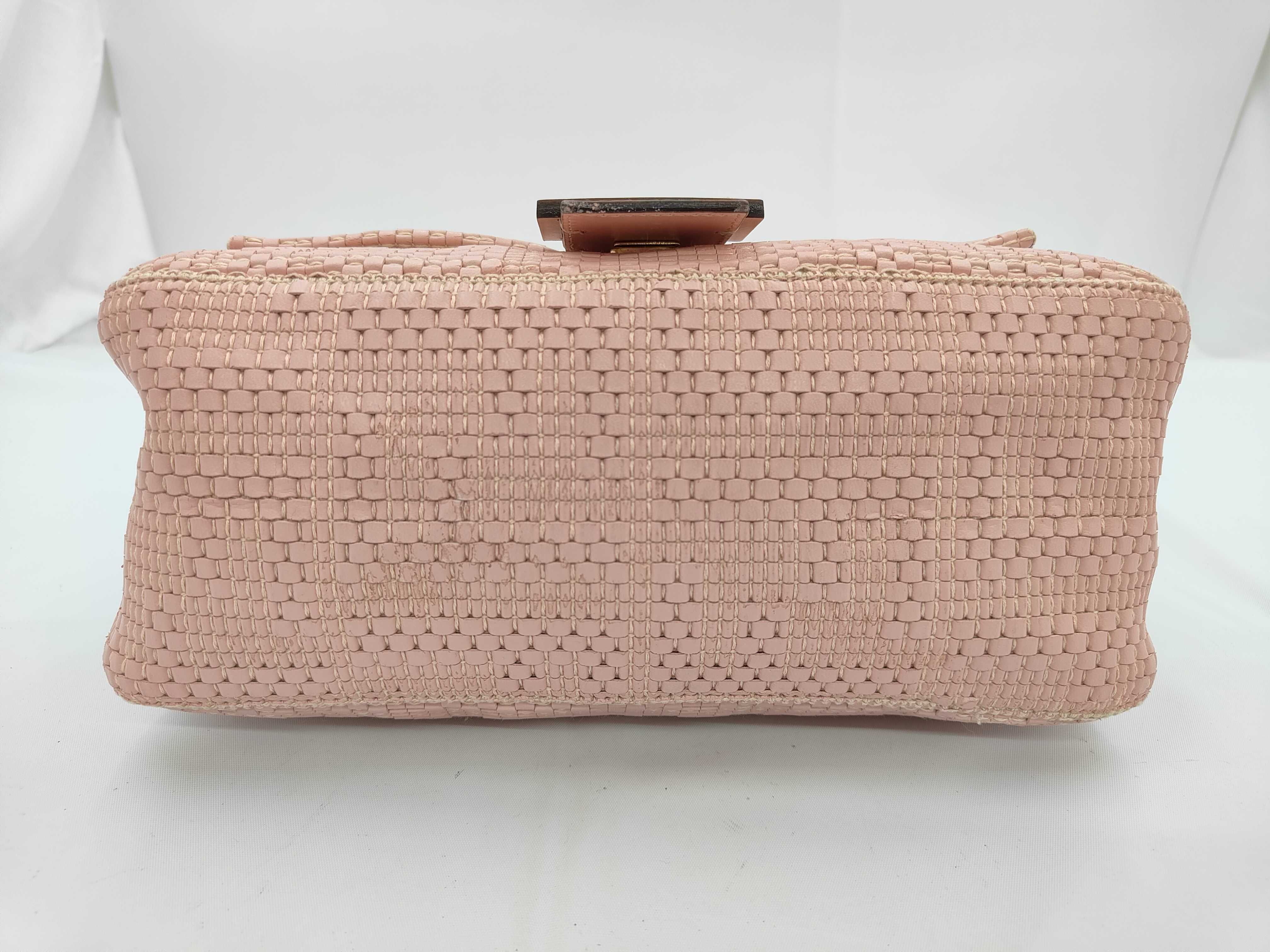 Mamma Baguette Vertical Pink Handbag 8BR001 — view 5