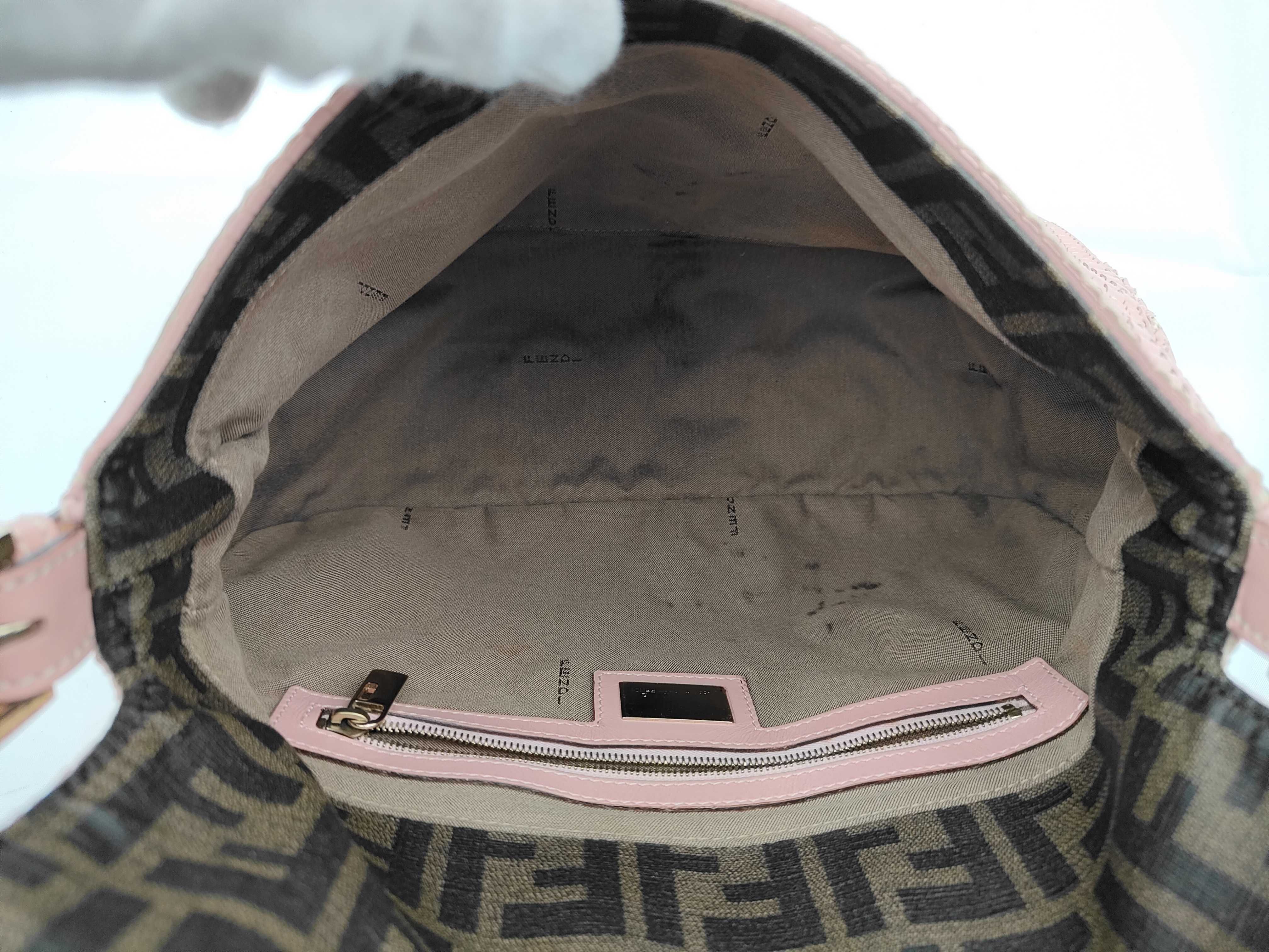 Mamma Baguette Vertical Pink Handbag 8BR001 — view 8