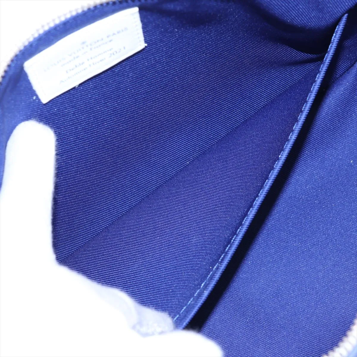 Everyday LV City Keepall M58747 Navy (RFID detected) — view 7