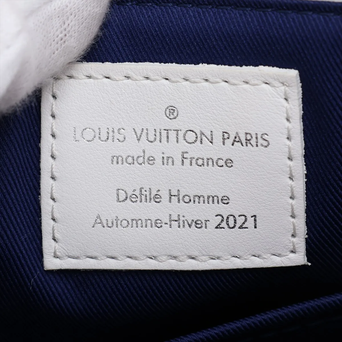 Everyday LV City Keepall M58747 Navy (RFID detected) — view 8