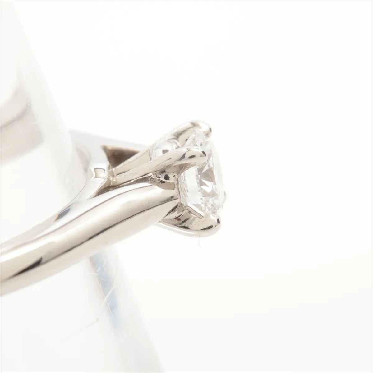 Solitaire 1895 Diamond Ring, Pt950, 3.0g, D0.23, Size 48, HWJ858, GIA No. 5306788390 — view 6