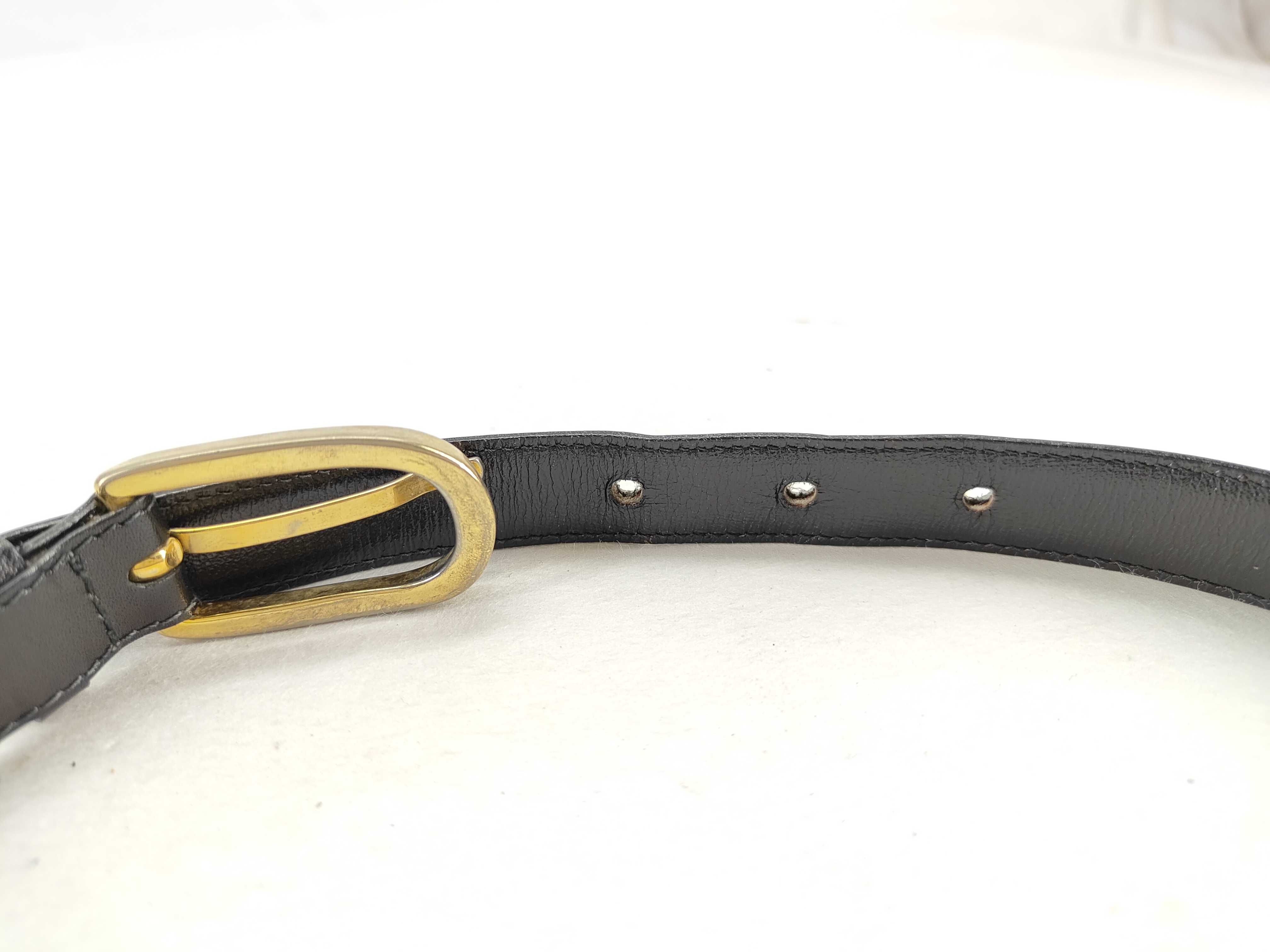 Carriage Leather Belt Size 60 Belt — view 6