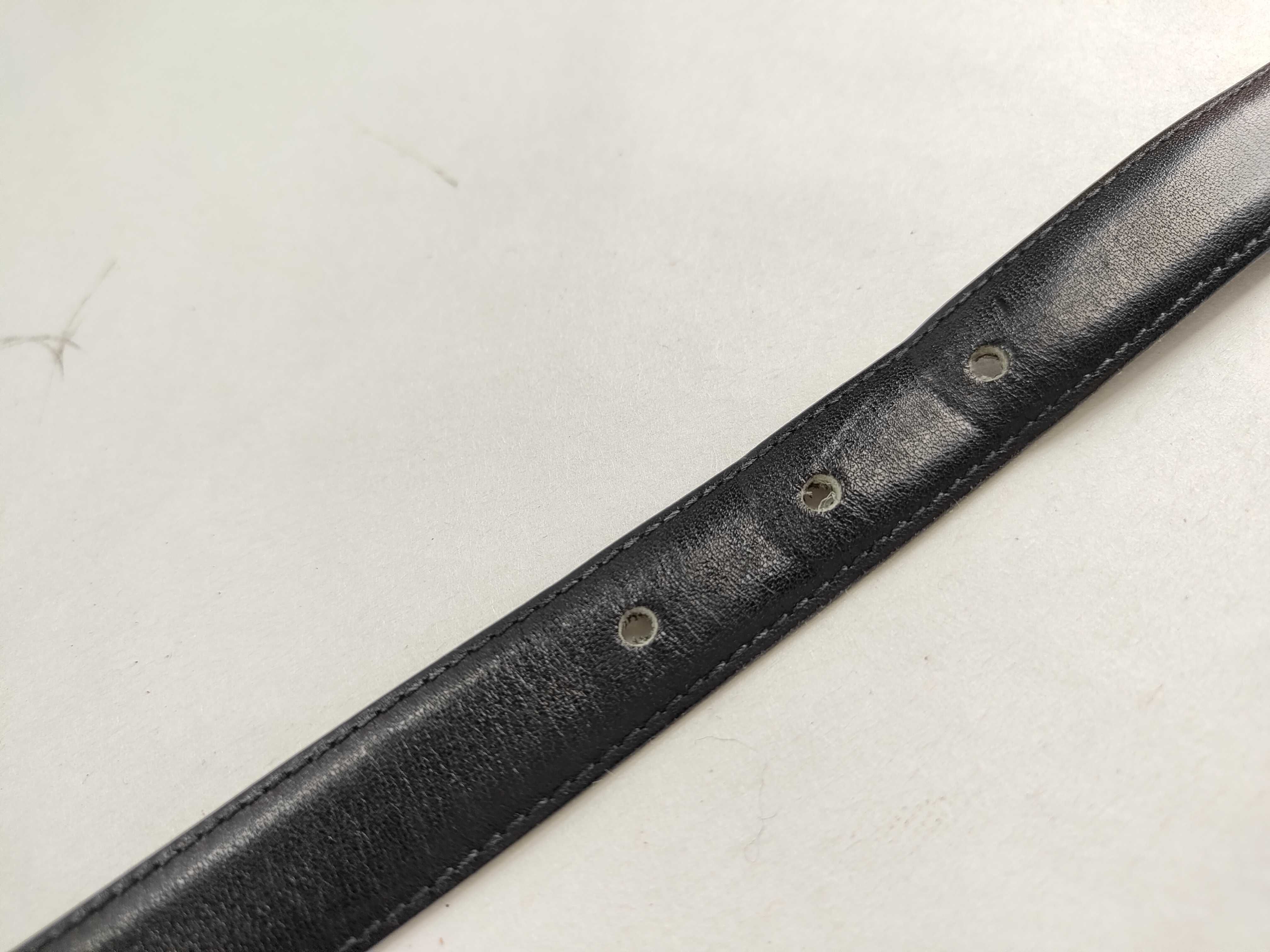 Carriage Leather Belt Size 60 Belt — view 7