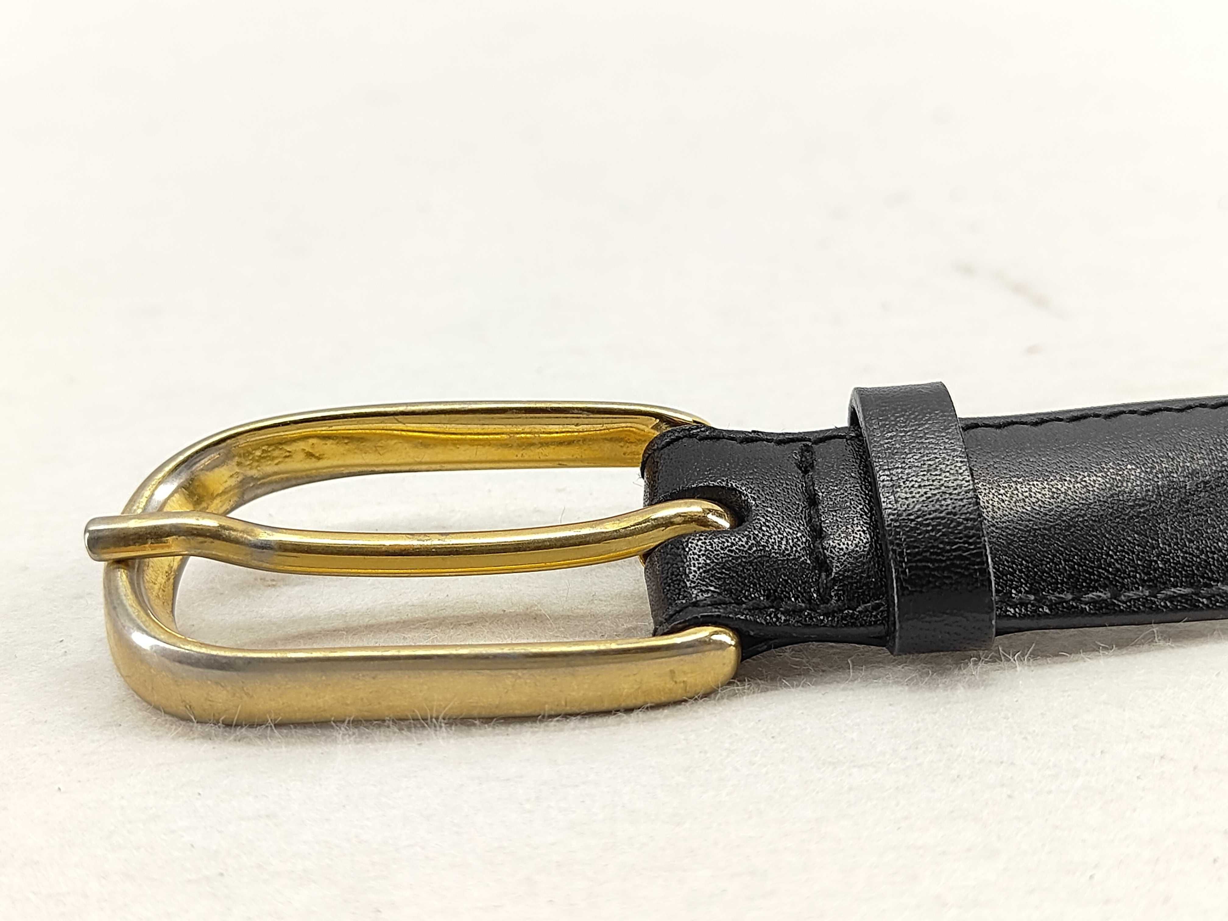 Carriage Leather Belt Size 60 Belt — view 9