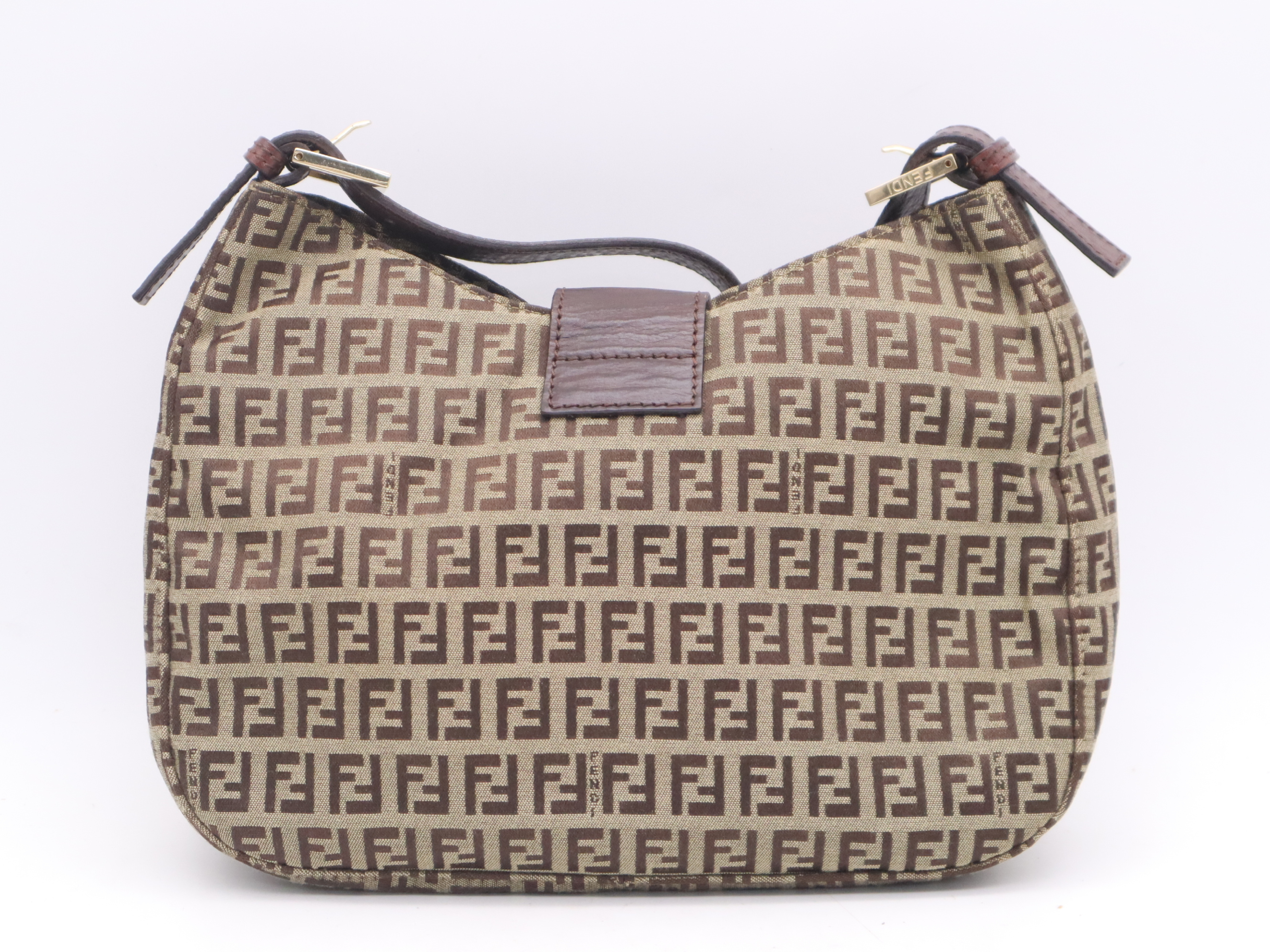 Canvas Zucca Pattern One Shoulder Bag — view 2