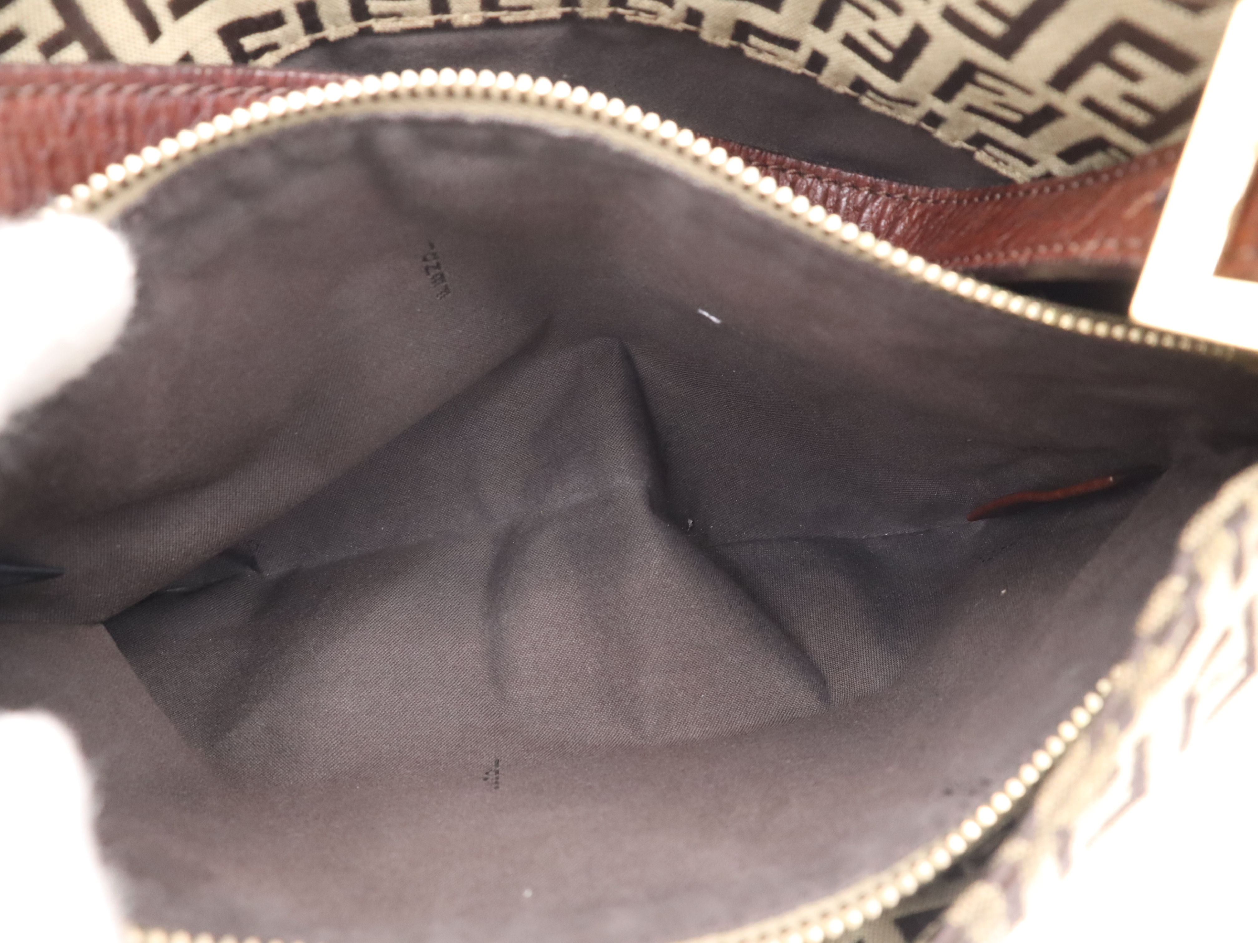 Canvas Zucca Pattern One Shoulder Bag — view 13