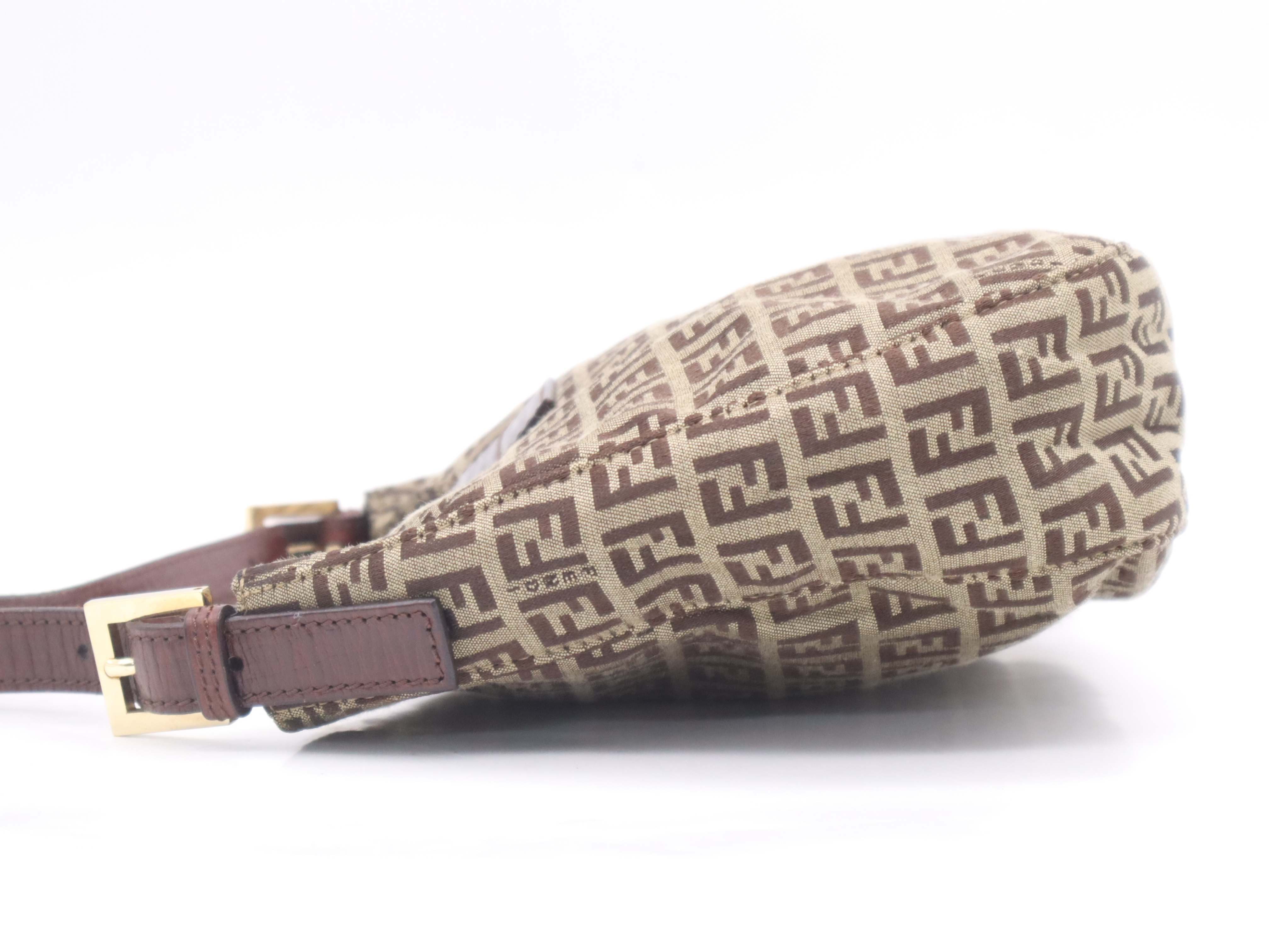 Canvas Zucca Pattern One Shoulder Bag — view 3