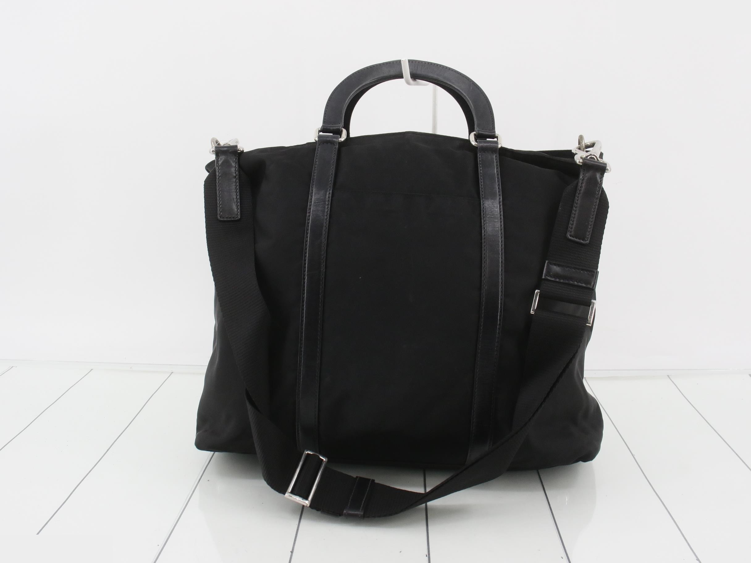 Nylon 2-way tote bag — view 2