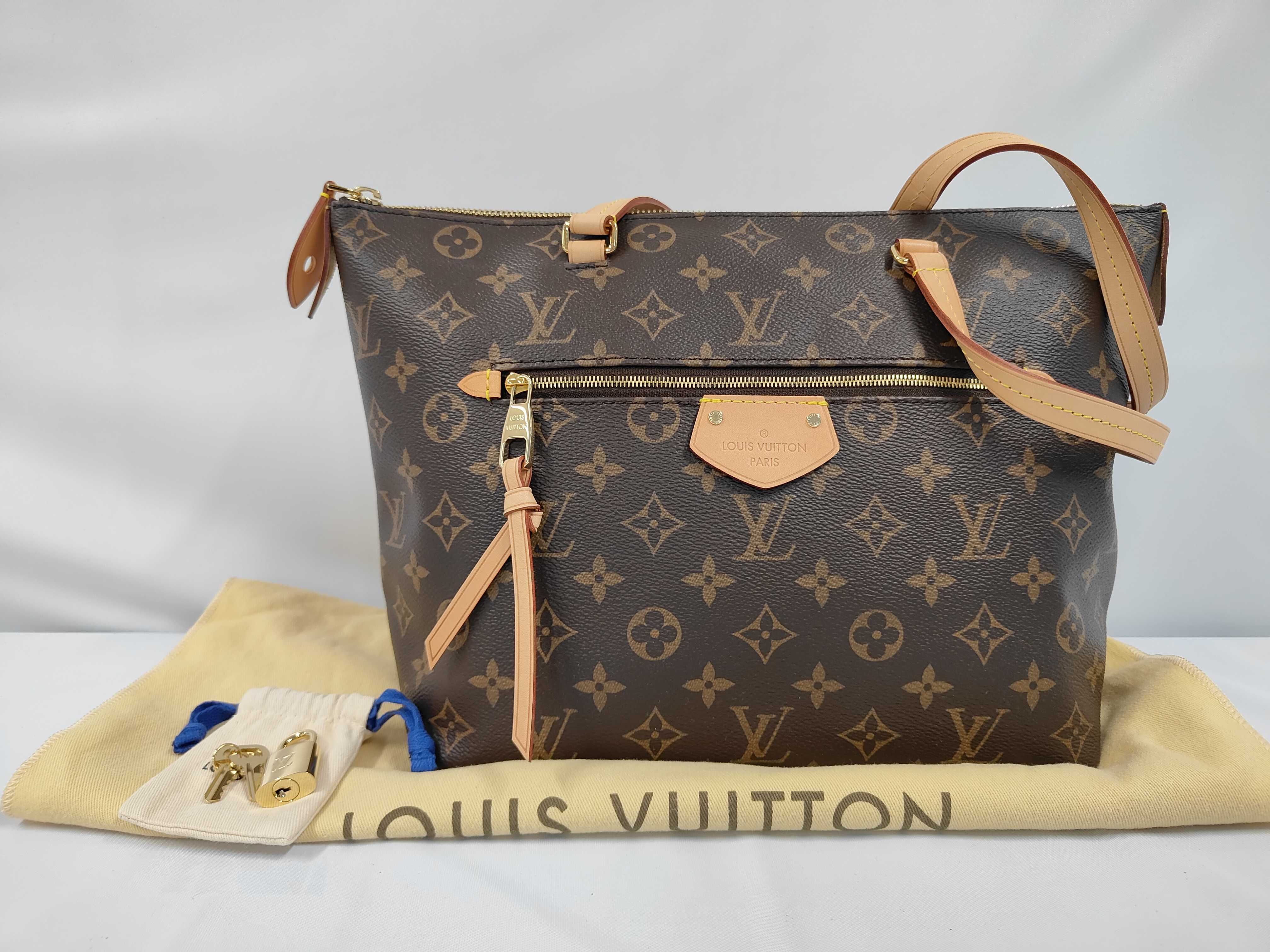Monogram Iena PM M42268 Accessories: Dust bag, Shoulder bag