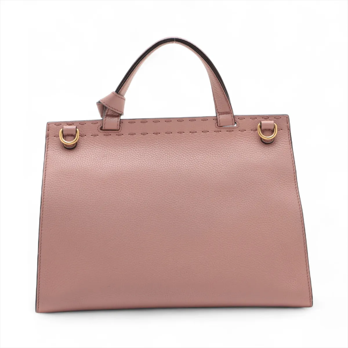 GG Marmont Leather 2-Way Handbag, Pink, 421890 — view 2