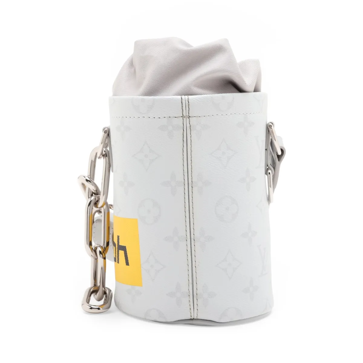 White Monogram Chalk Nano Bag M44631 NZ1159 Gray (RFID detected) — view 2