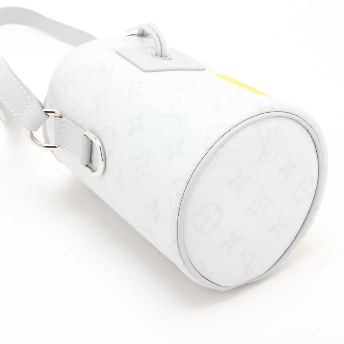 White Monogram Chalk Nano Bag M44631 NZ1159 Gray (RFID detected) — view 4