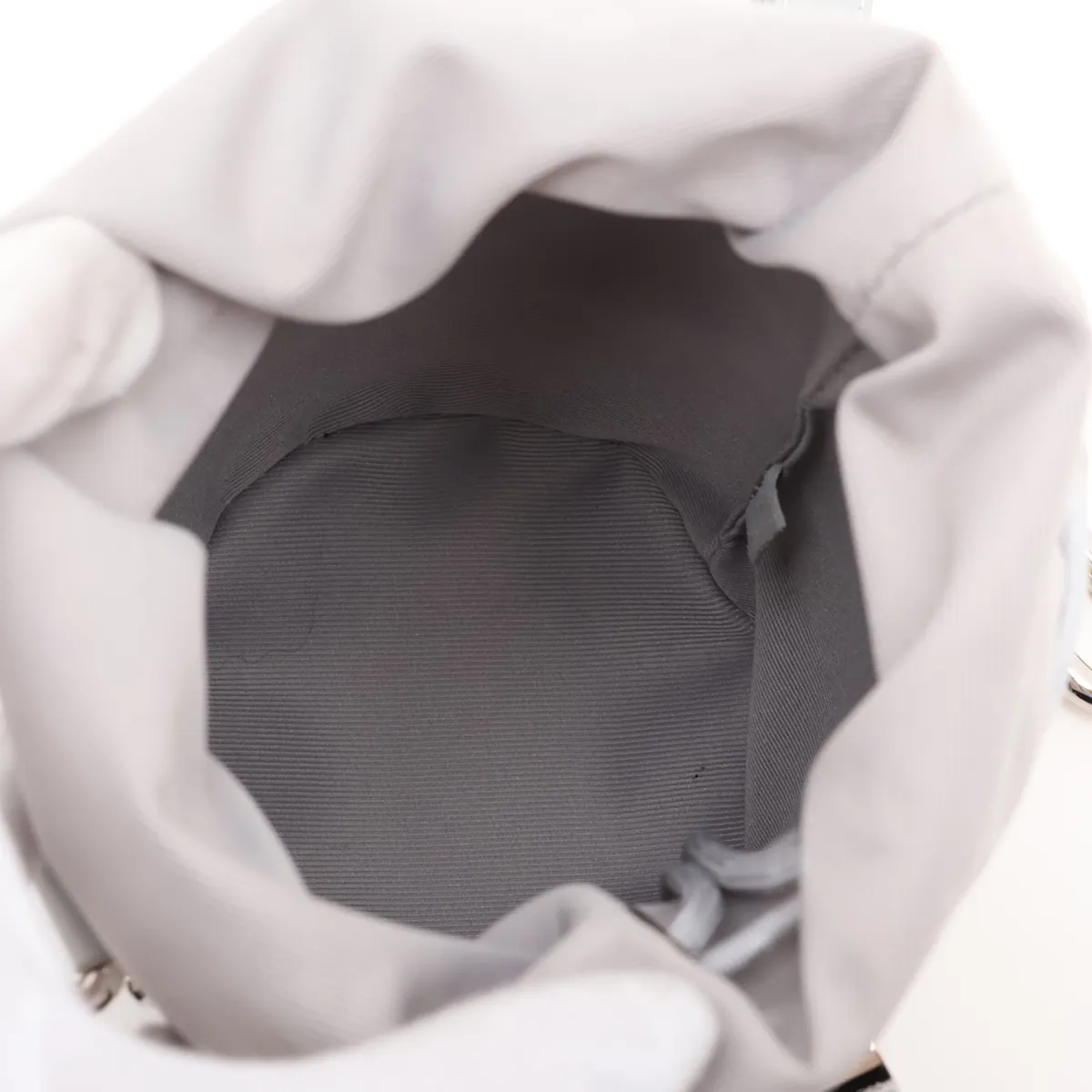 White Monogram Chalk Nano Bag M44631 NZ1159 Gray (RFID detected) — view 6