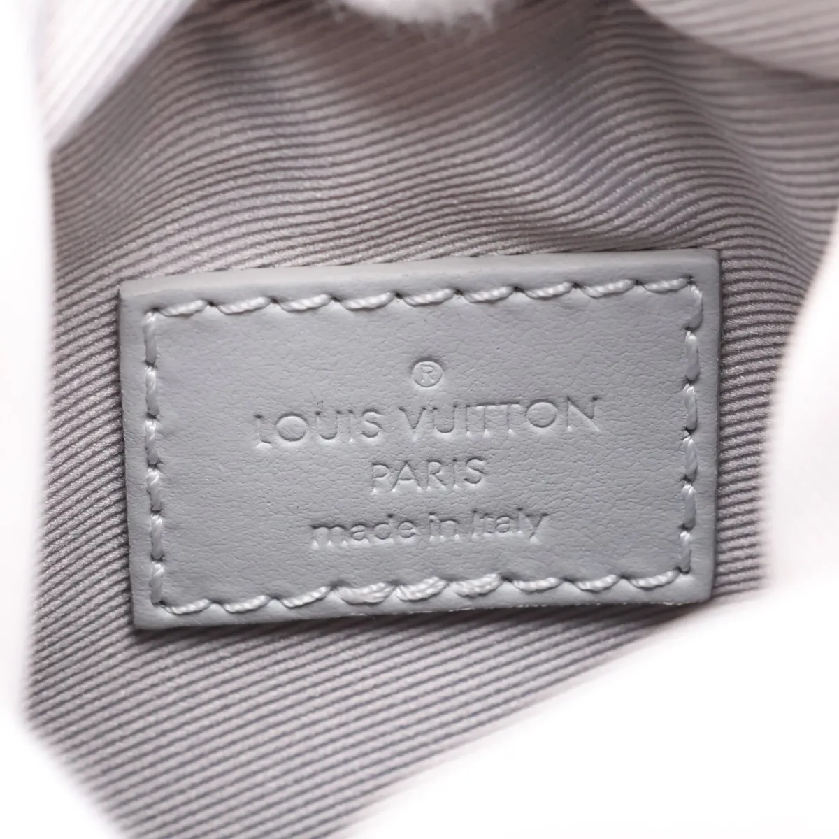 White Monogram Chalk Nano Bag M44631 NZ1159 Gray (RFID detected) — view 7