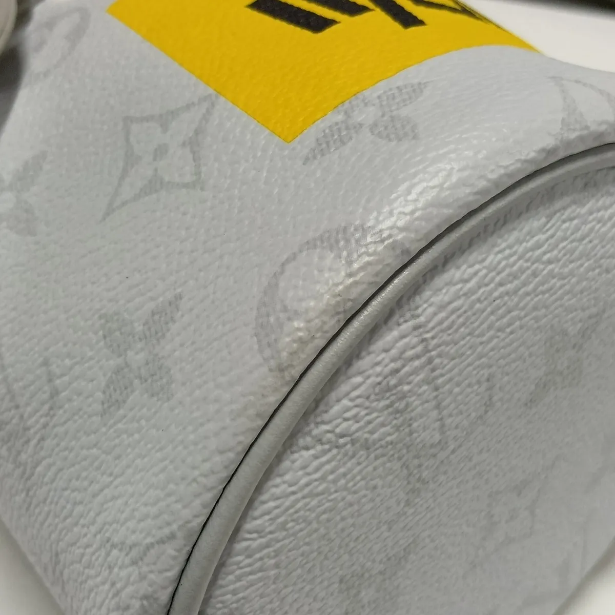 White Monogram Chalk Nano Bag M44631 NZ1159 Gray (RFID detected) — view 10