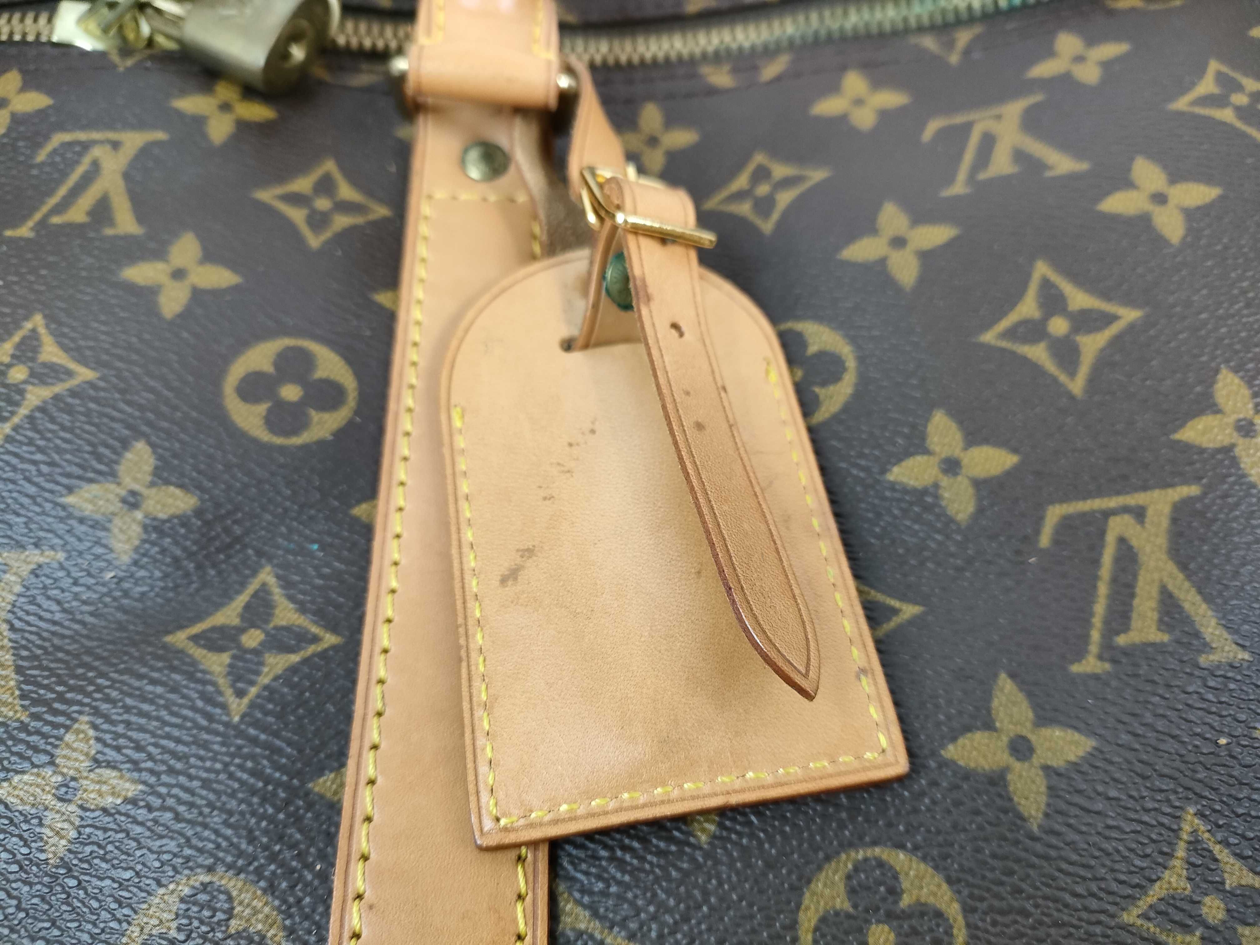 Monogram M41414 Keepall Bandoulière 55 Boston Bag — view 14