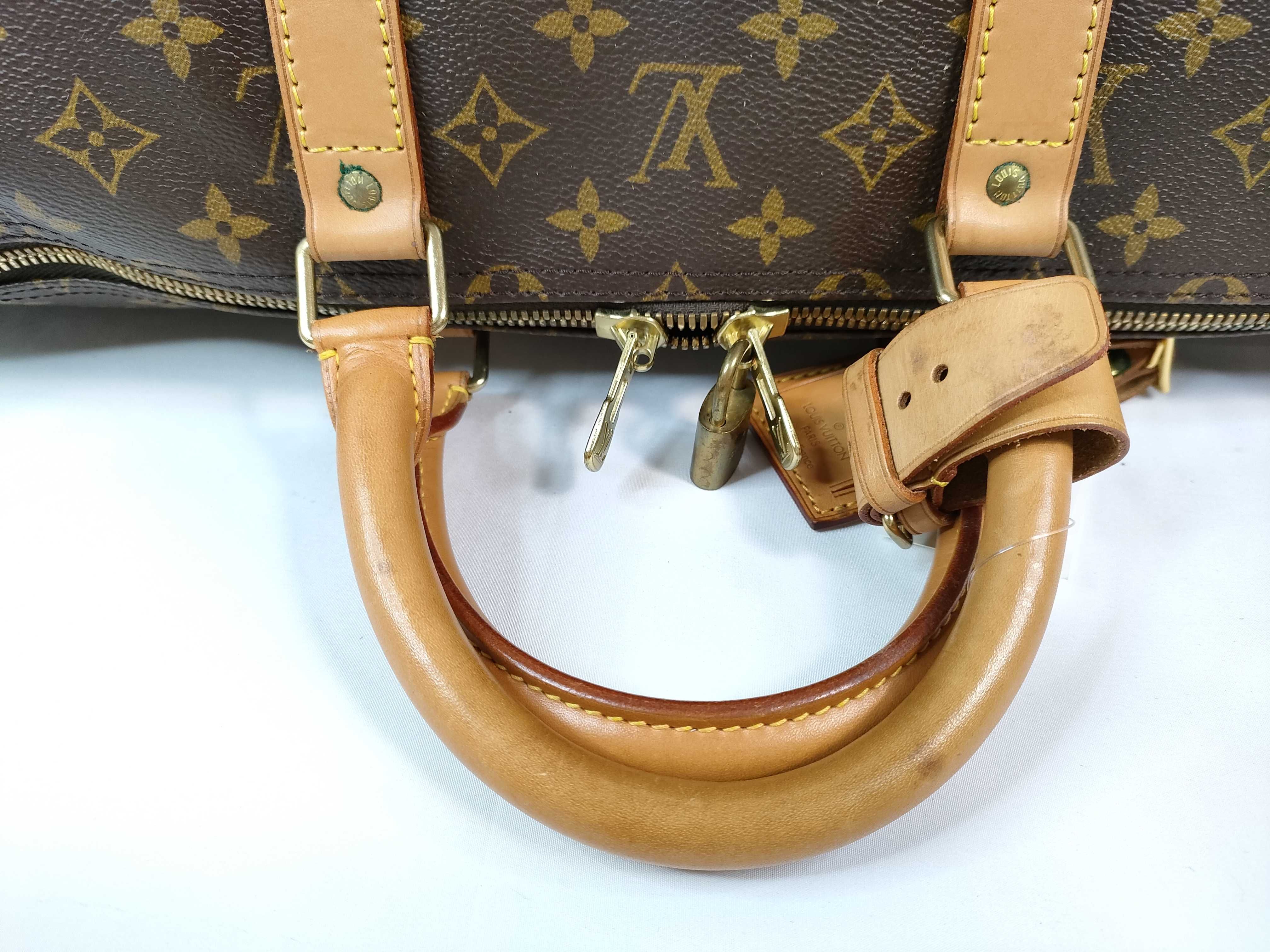 Monogram M41414 Keepall Bandoulière 55 Boston Bag — view 3
