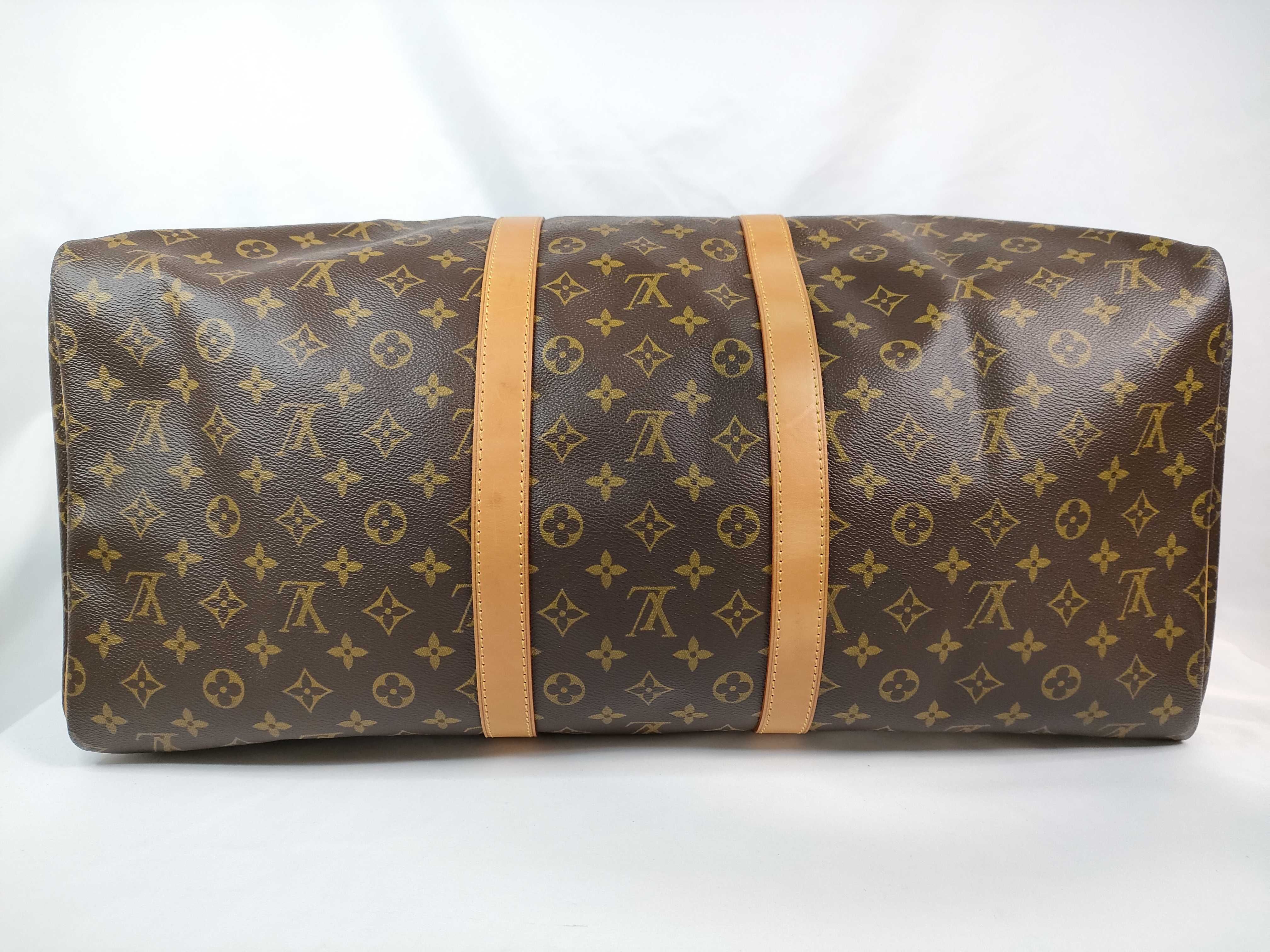 Monogram M41414 Keepall Bandoulière 55 Boston Bag — view 8
