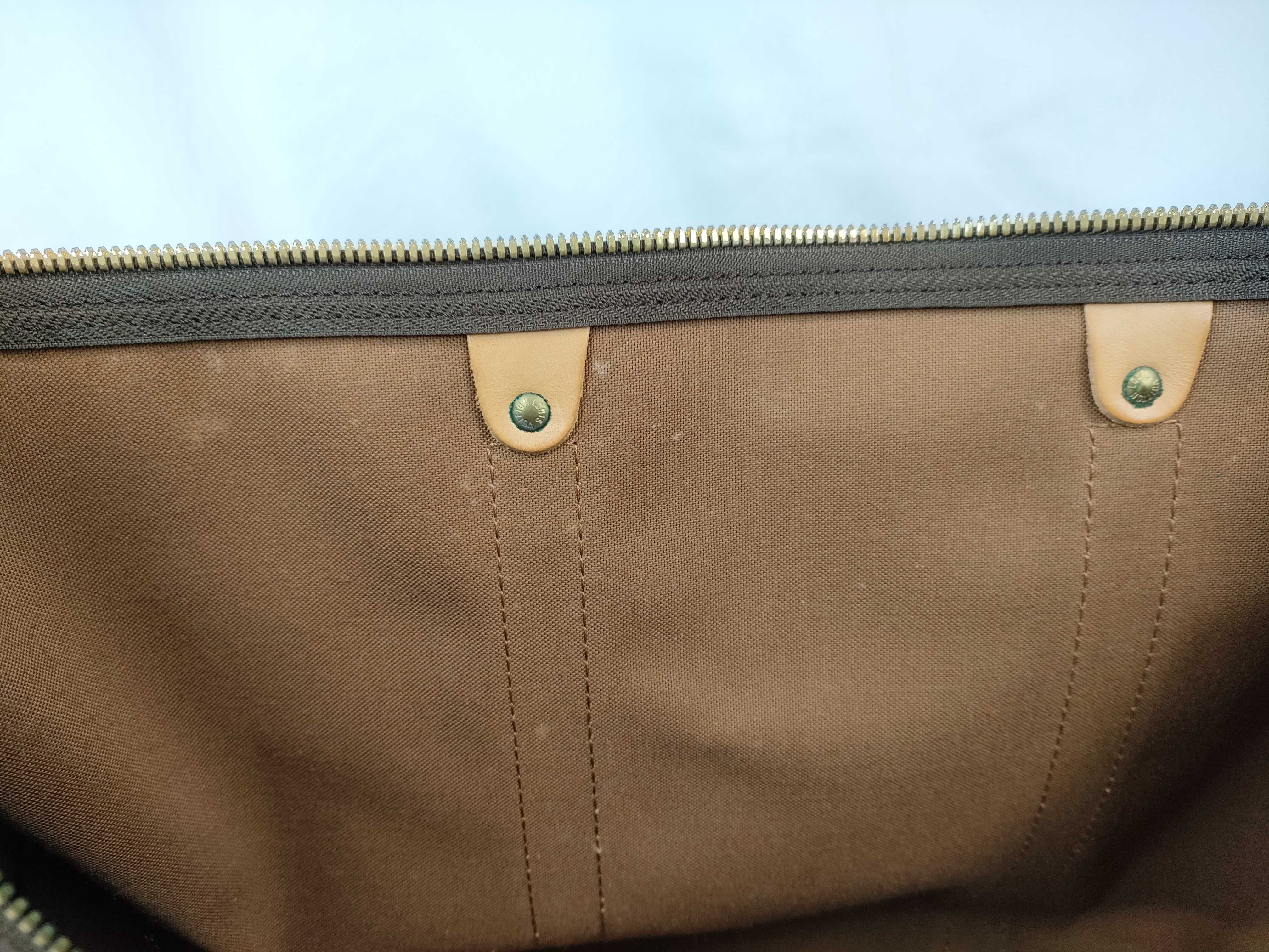 Monogram M41414 Keepall Bandoulière 55 Boston Bag — view 9