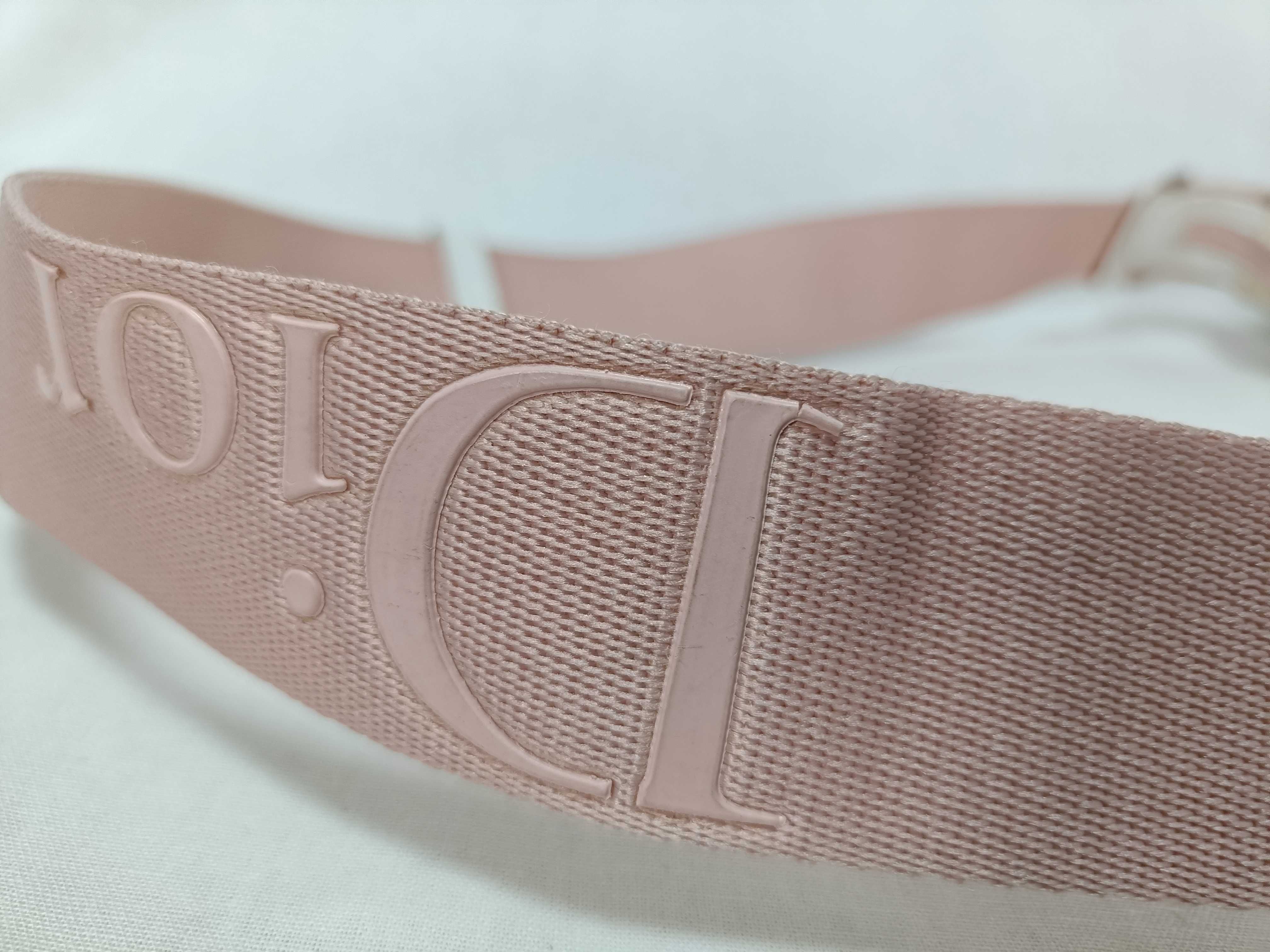 Trotter Jacquard Canvas Pink Shoulder Bag — view 6