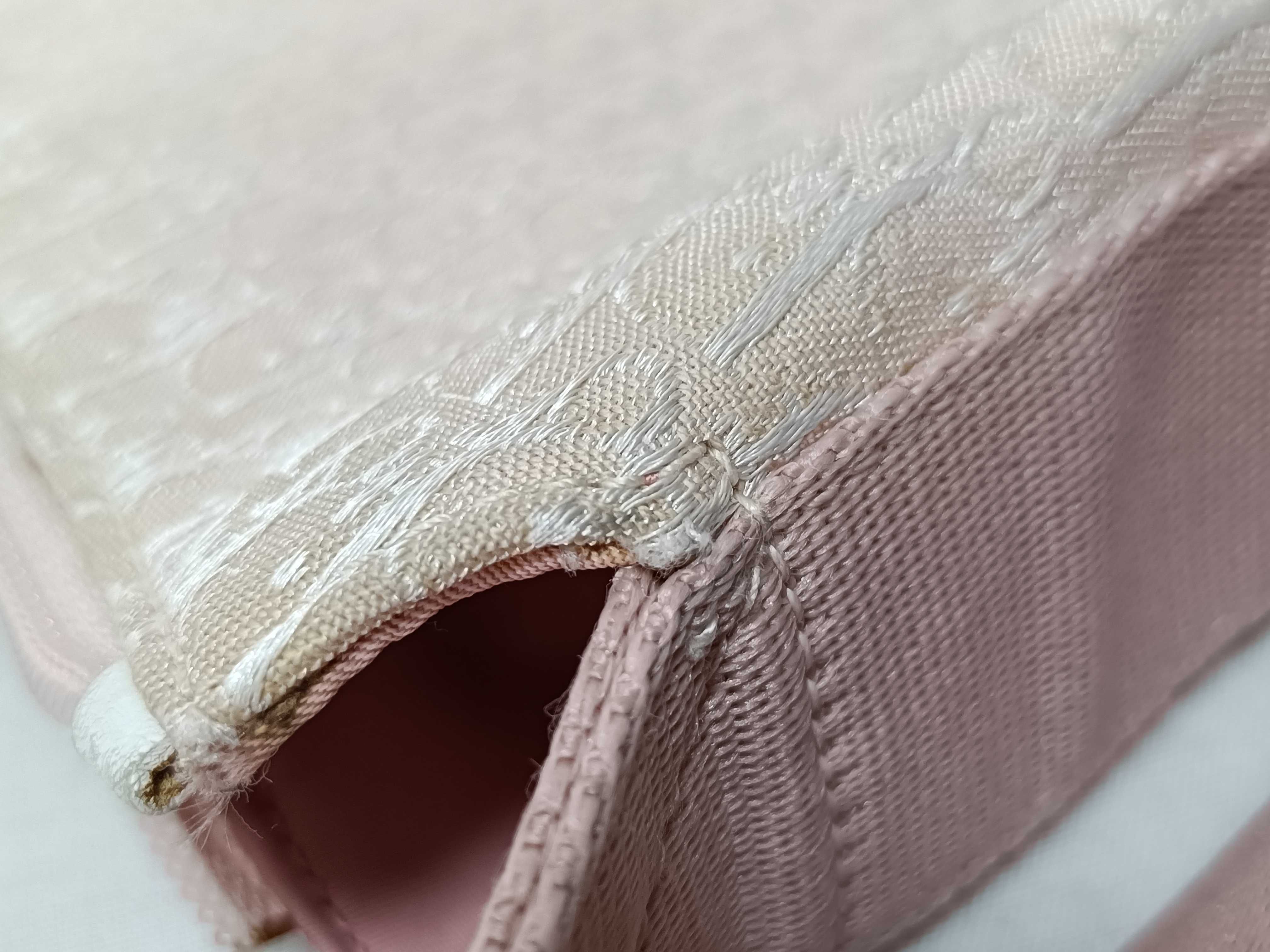 Trotter Jacquard Canvas Pink Shoulder Bag — view 10