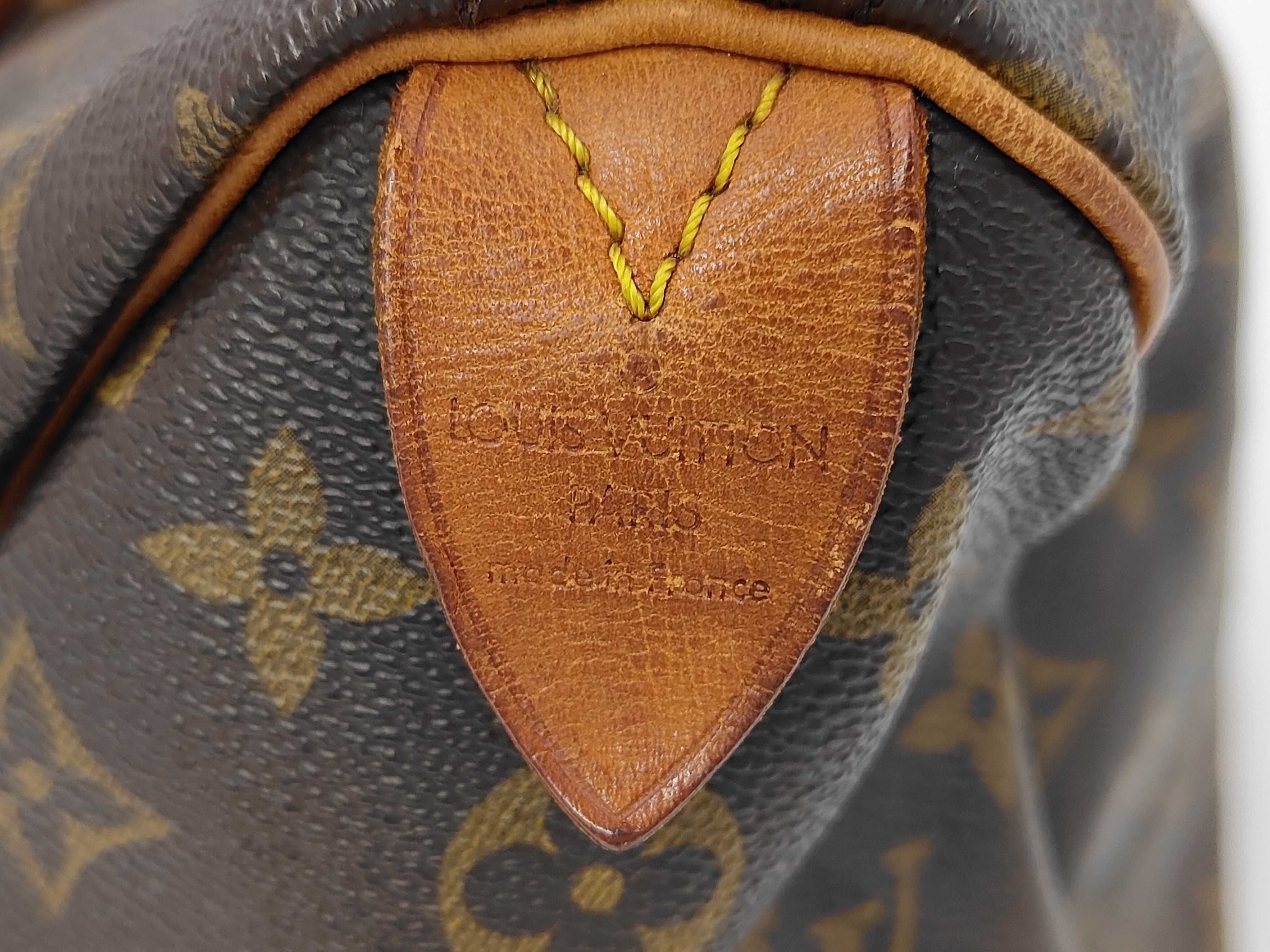 LV Monogram Speedy 35 Handbag M41524 — view 9