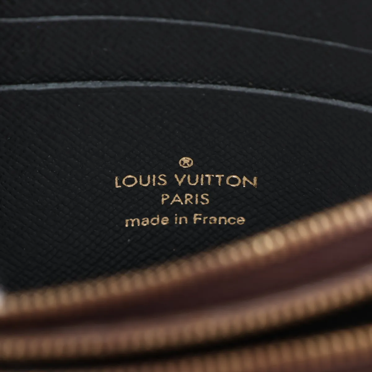 Giant Monogram Reverse Pochette Double Zip M69203 MI4420 Brown (RFID detected) — view 13
