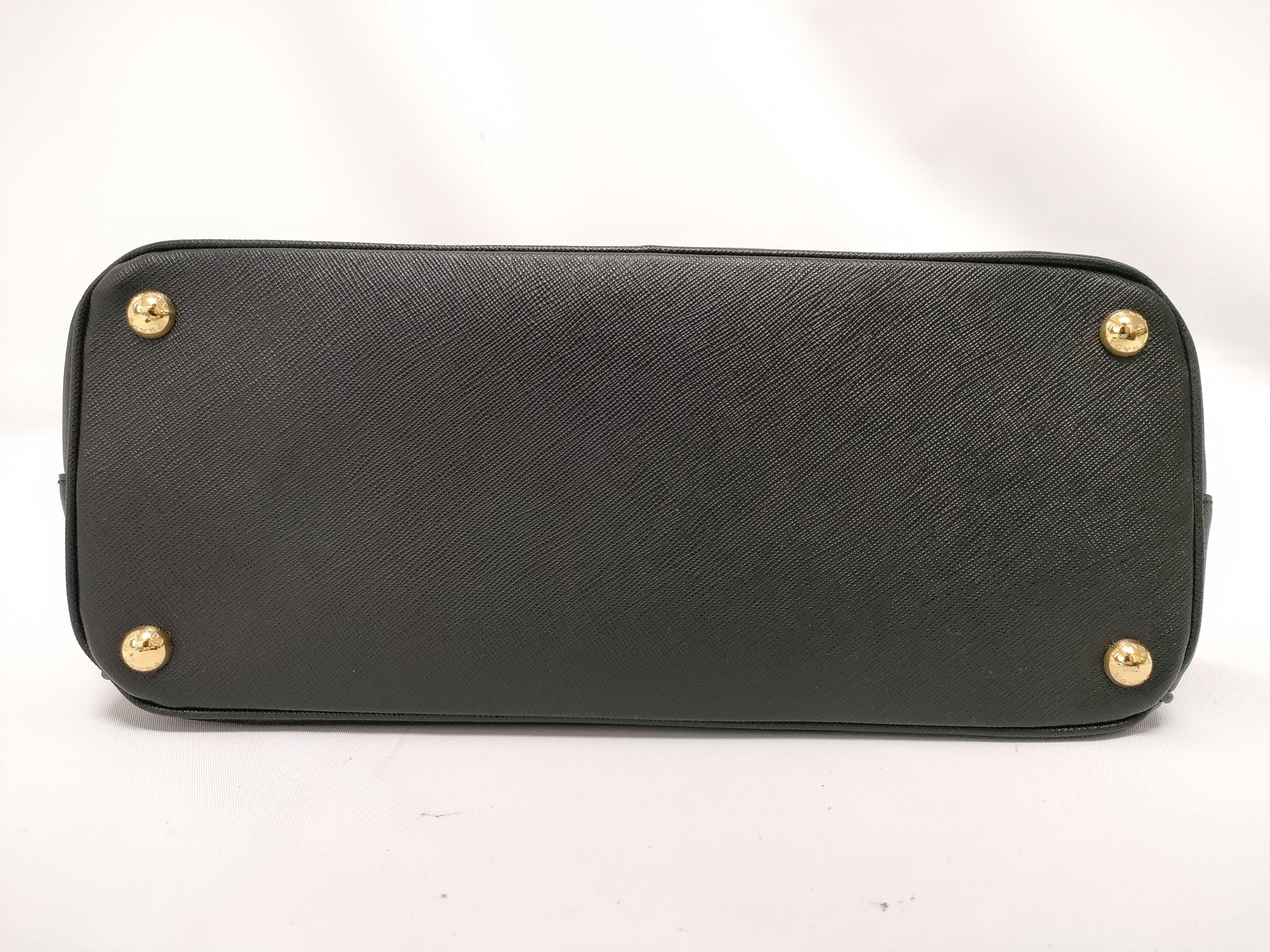 Galaxy Bag, Black Saffiano Calf Leather Handbag — view 3