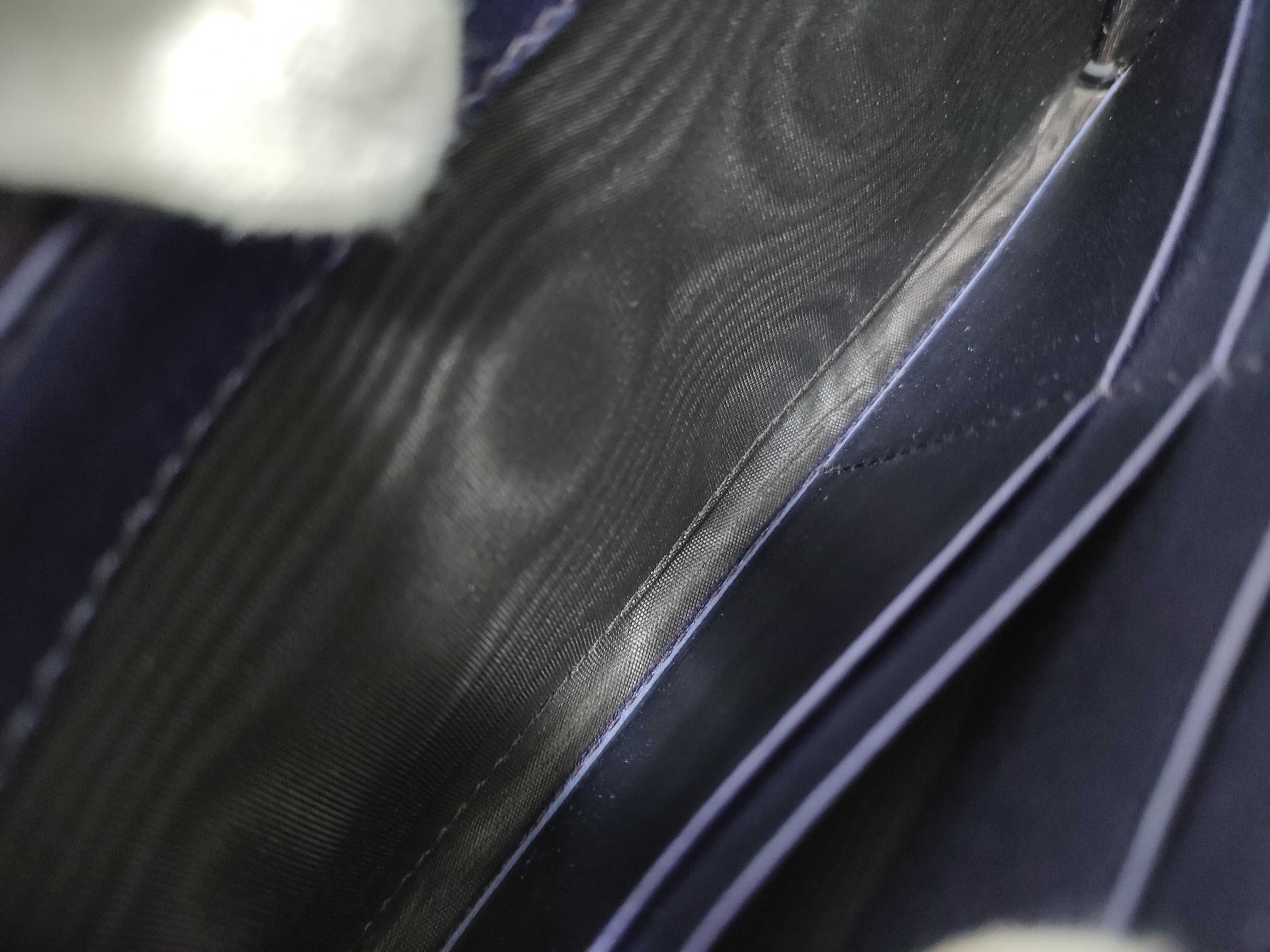 Microguccissima Patent Leather Long Wallet — view 12