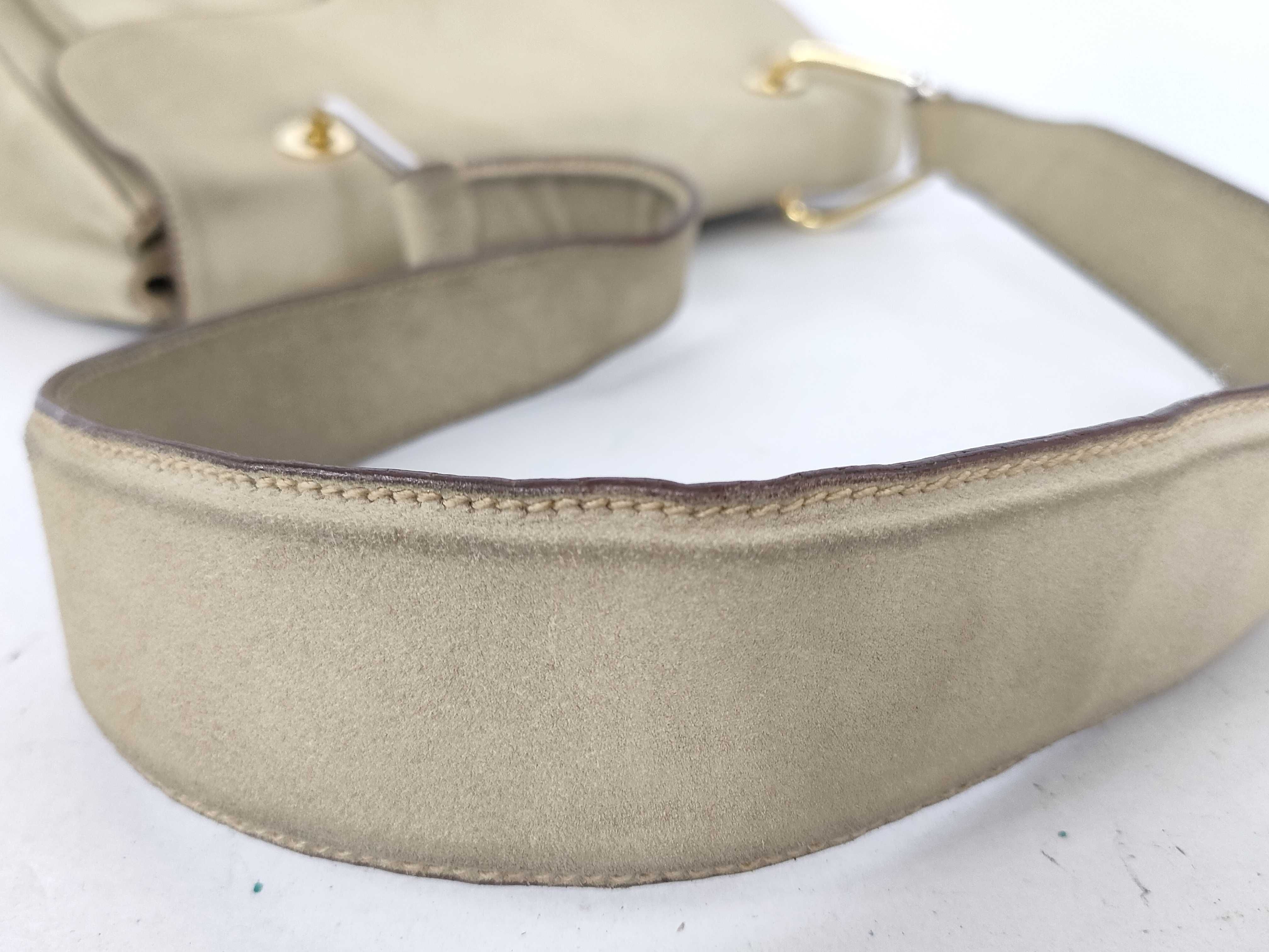 Sterling Silver 925 Plated Suede Shoulder Bag — view 4
